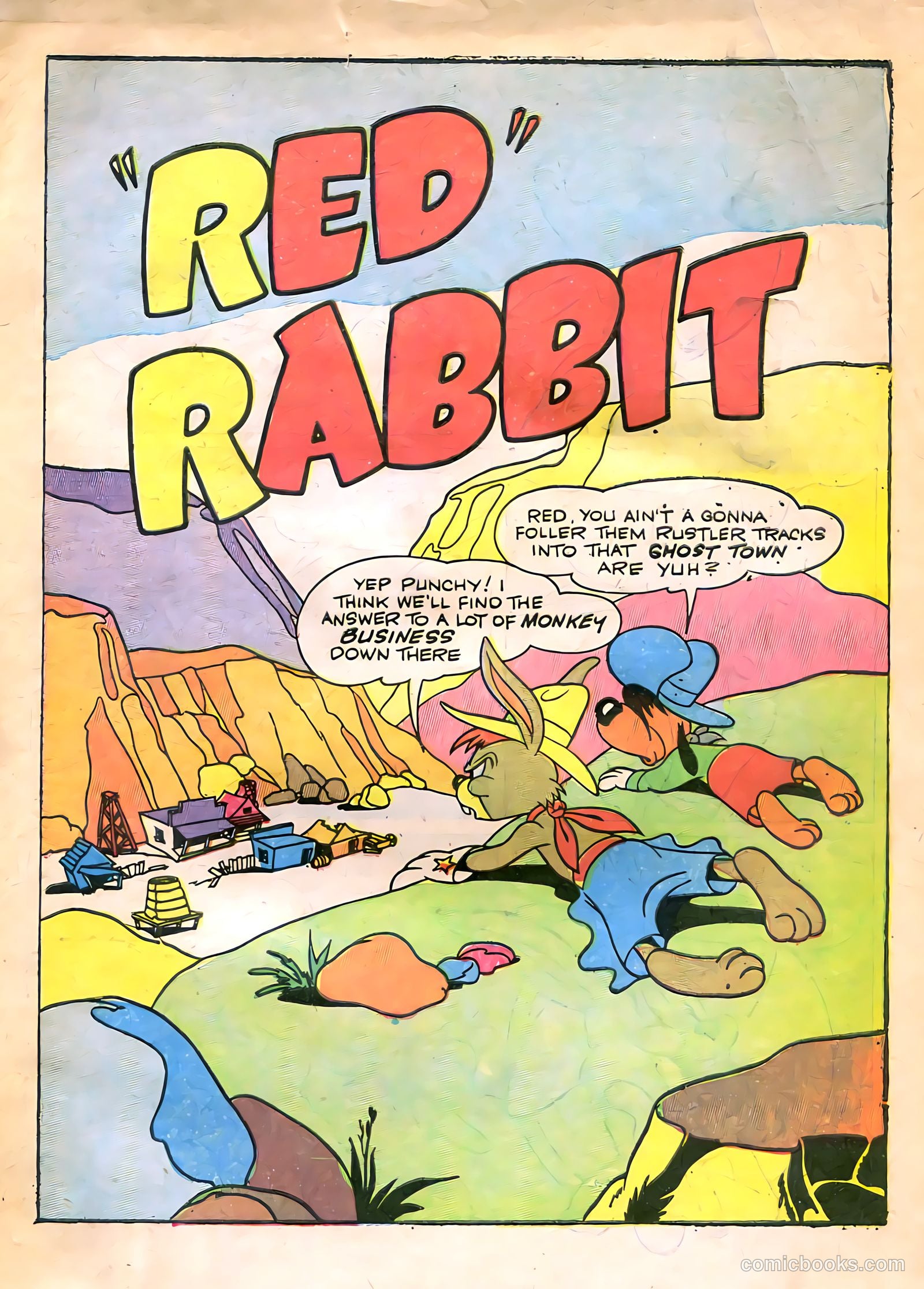 "Red" Rabbit Comics #2 — page 3 of 48