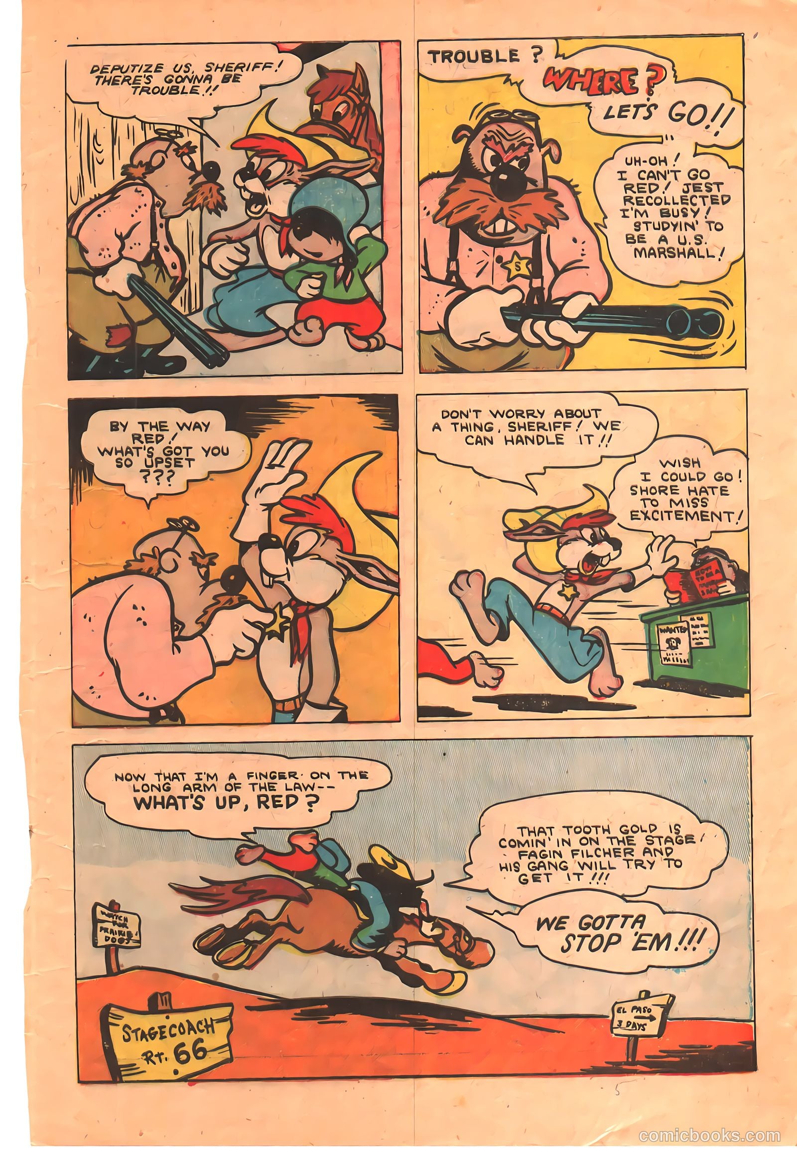 "Red" Rabbit Comics #20 — page 5 of 36