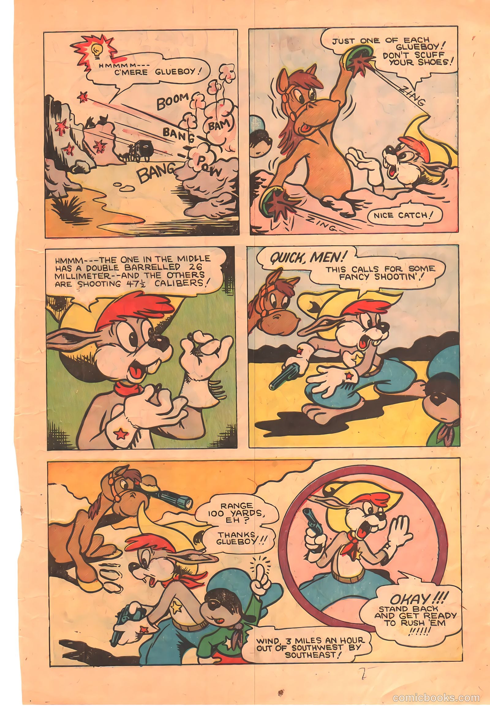 "Red" Rabbit Comics #20 — page 7 of 36