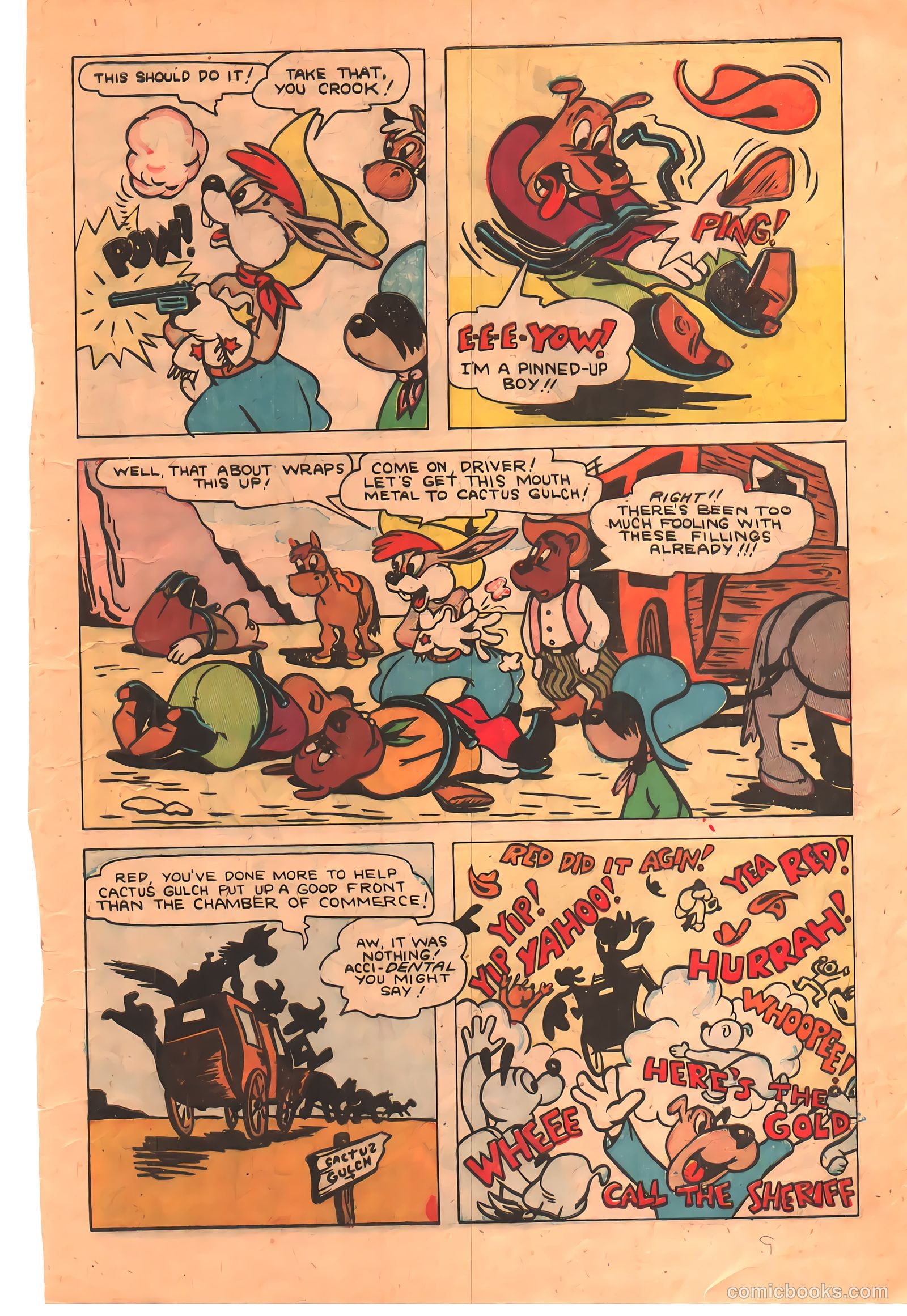 "Red" Rabbit Comics #20 — page 9 of 36