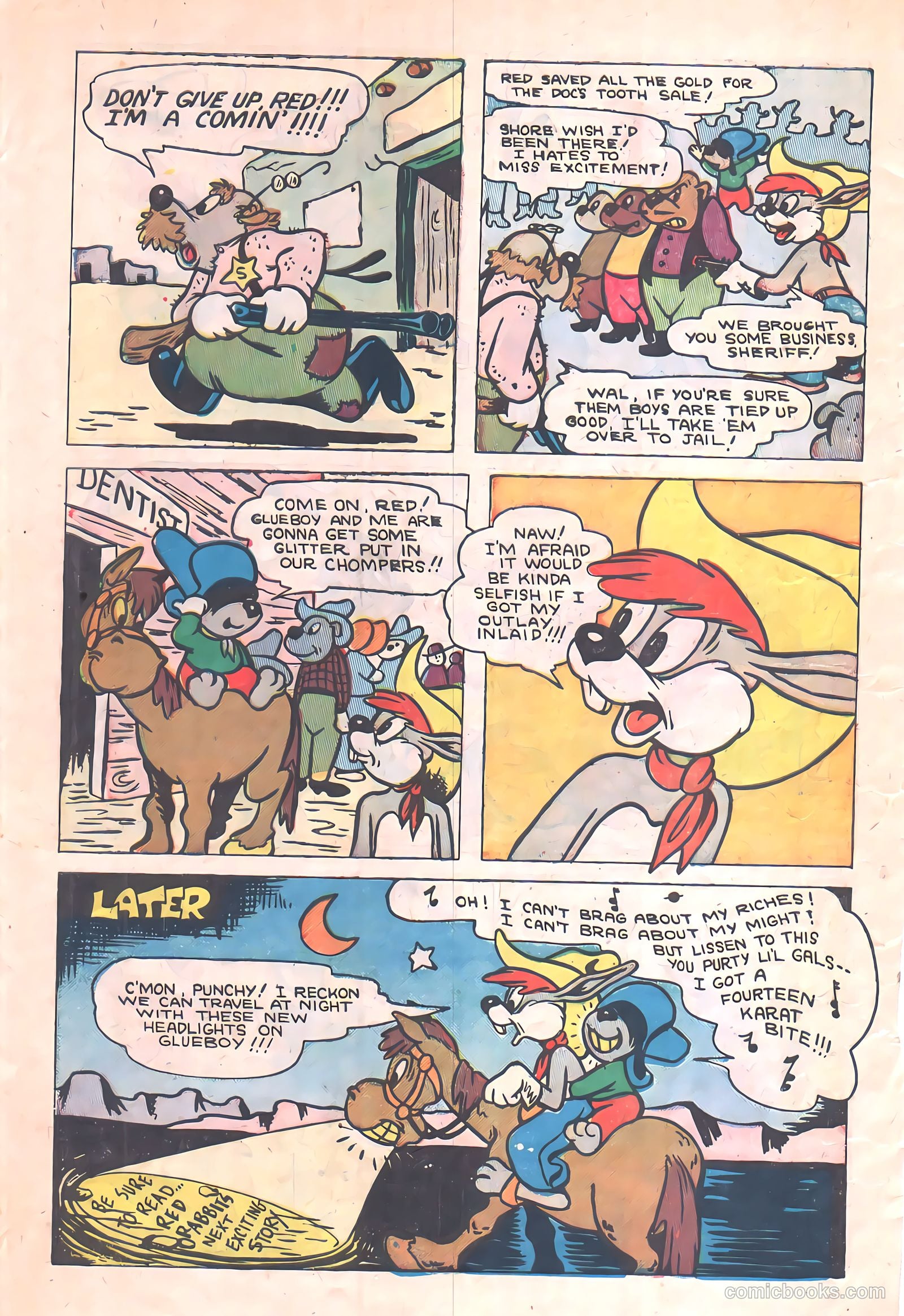 "Red" Rabbit Comics #20 — page 10 of 36