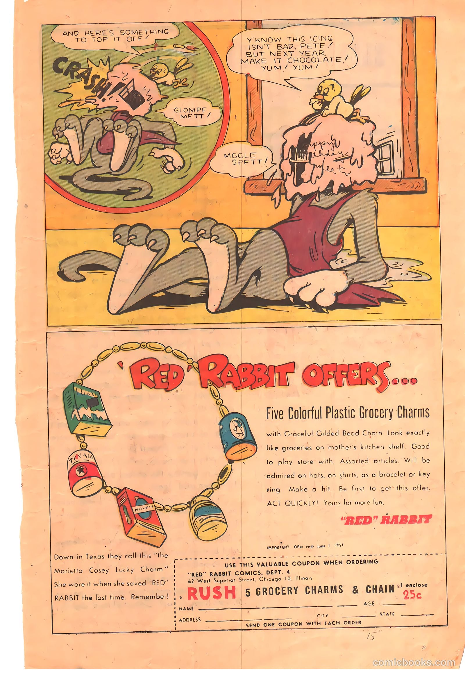 "Red" Rabbit Comics #20 — page 15 of 36