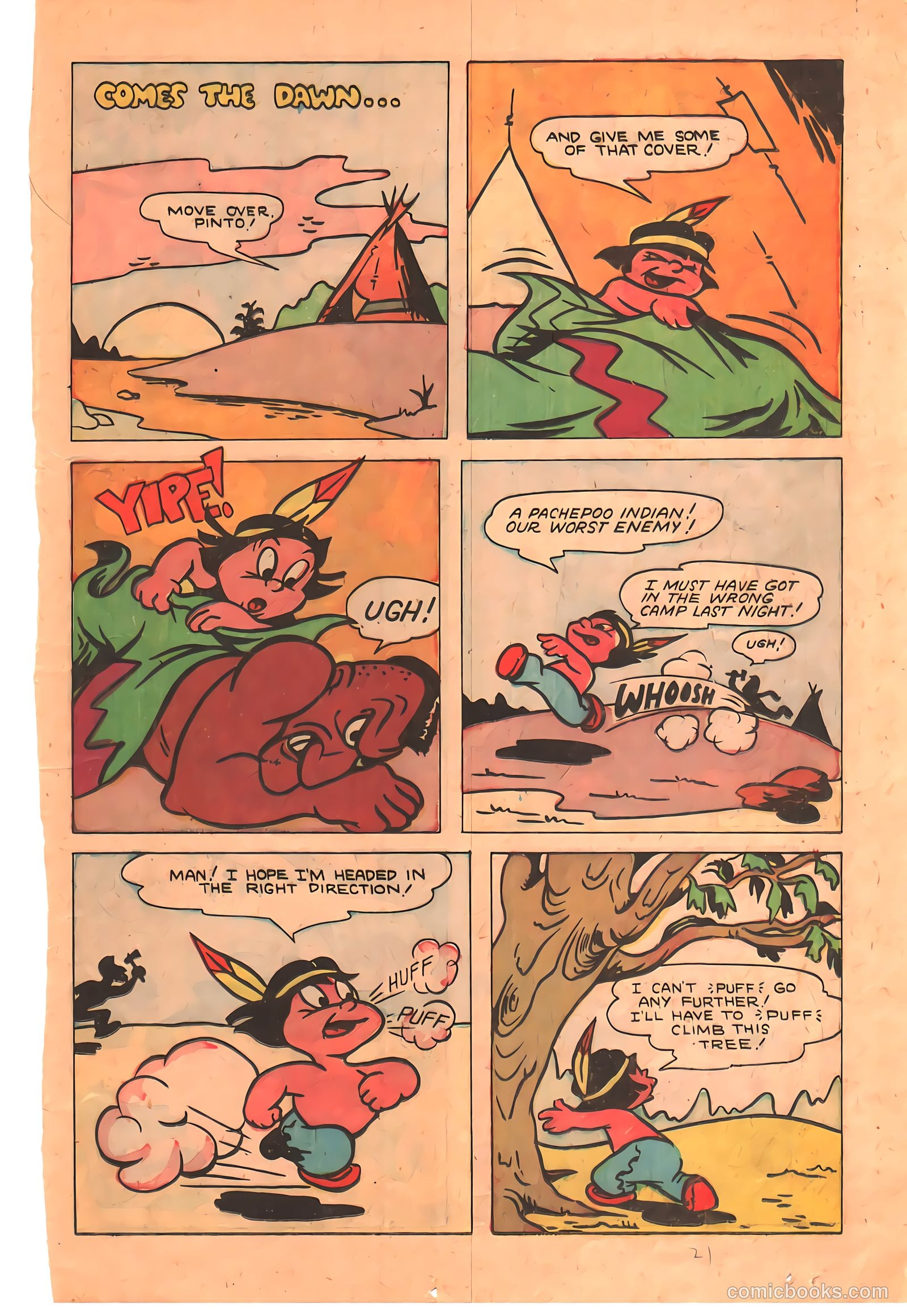 "Red" Rabbit Comics #20 — page 21 of 36