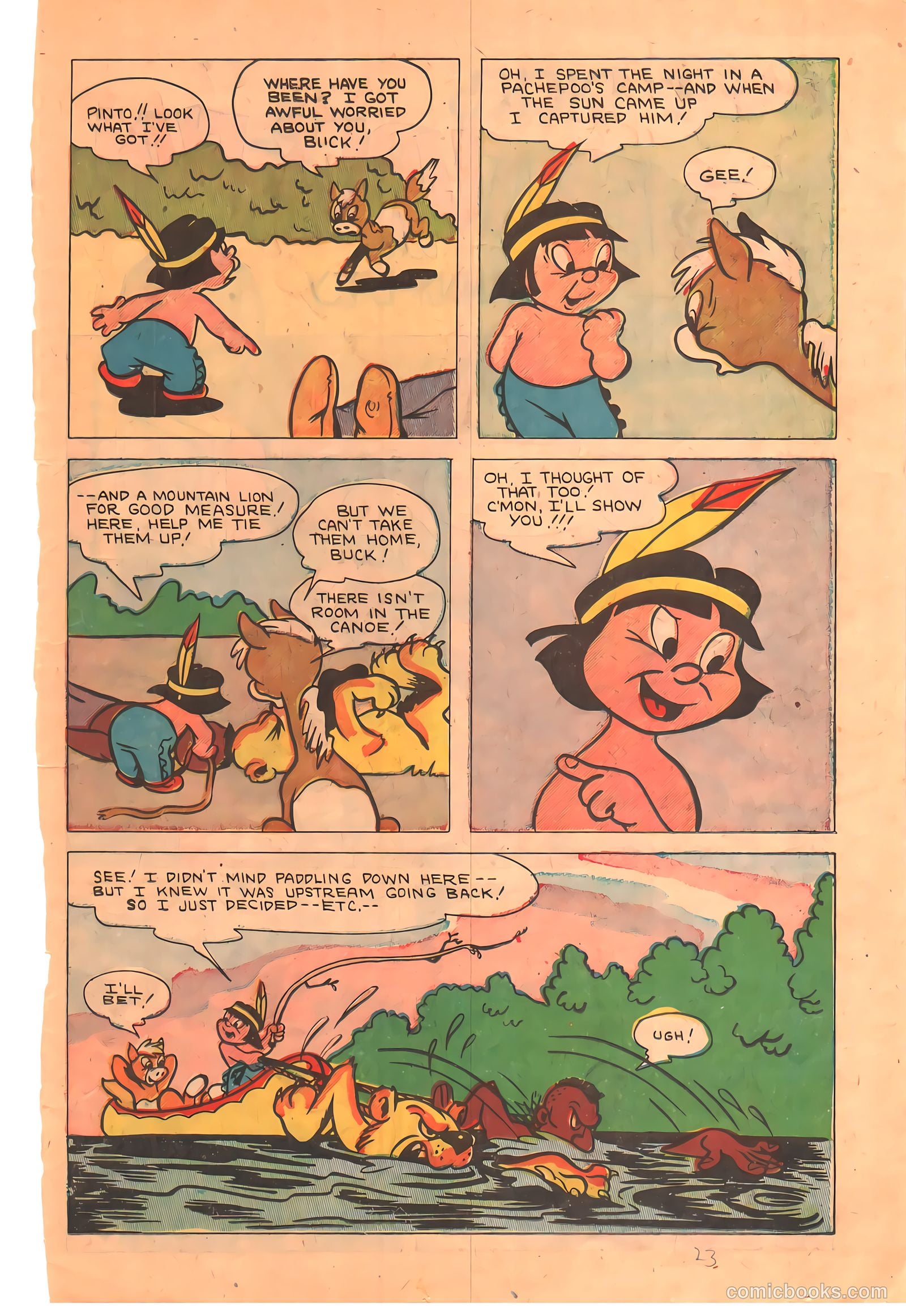 "Red" Rabbit Comics #20 — page 23 of 36