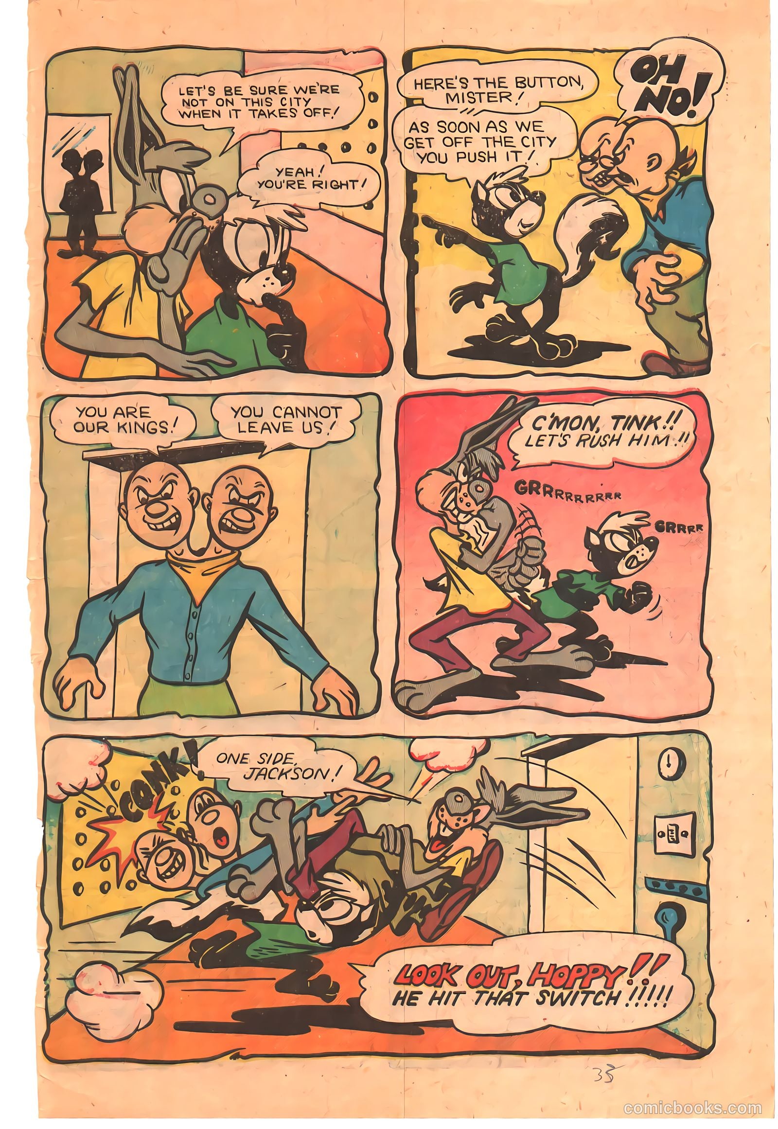 "Red" Rabbit Comics #20 — page 33 of 36