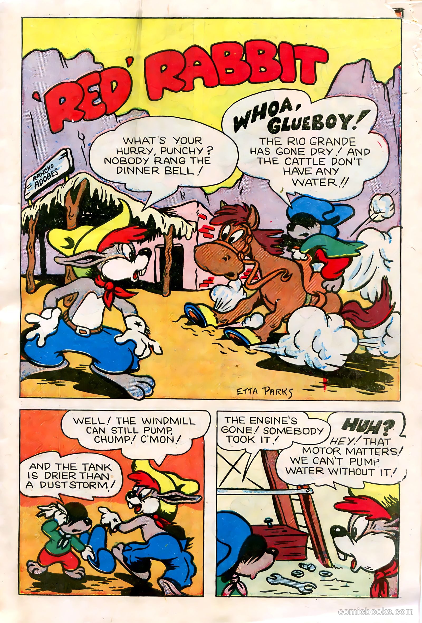 "Red" Rabbit Comics #21 — page 3 of 36