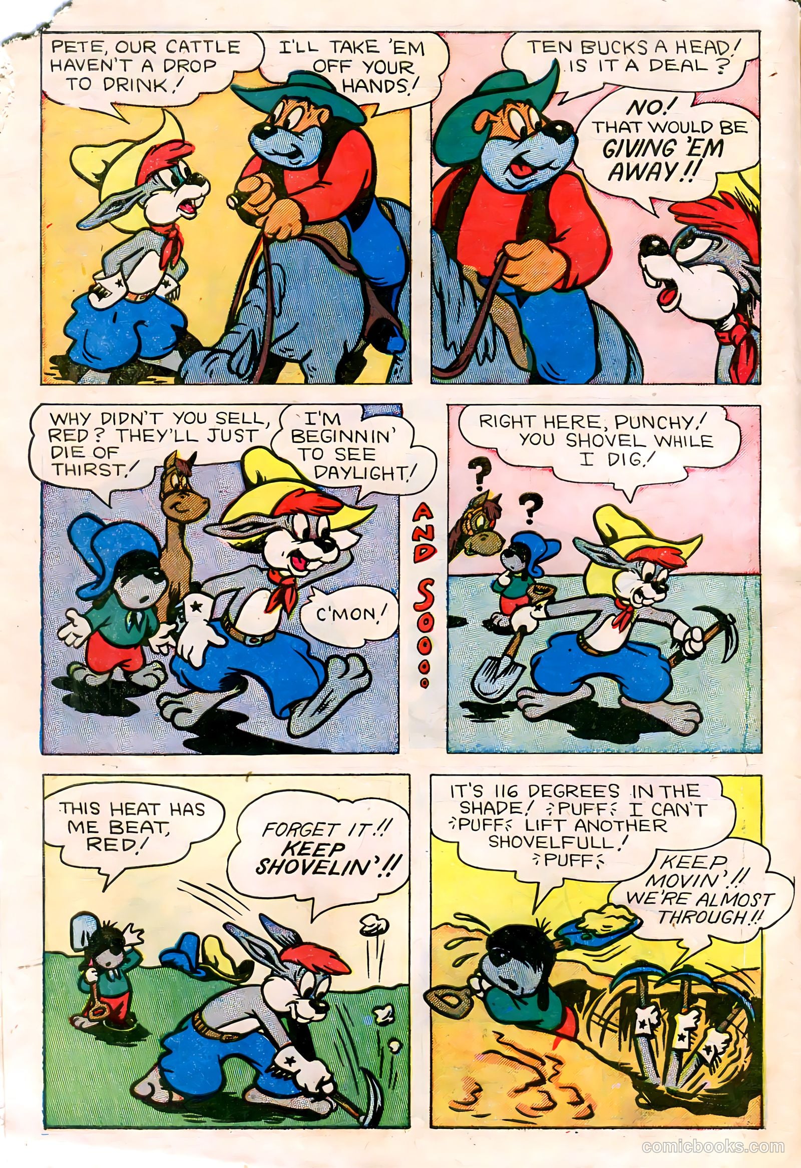 "Red" Rabbit Comics #21 — page 6 of 36