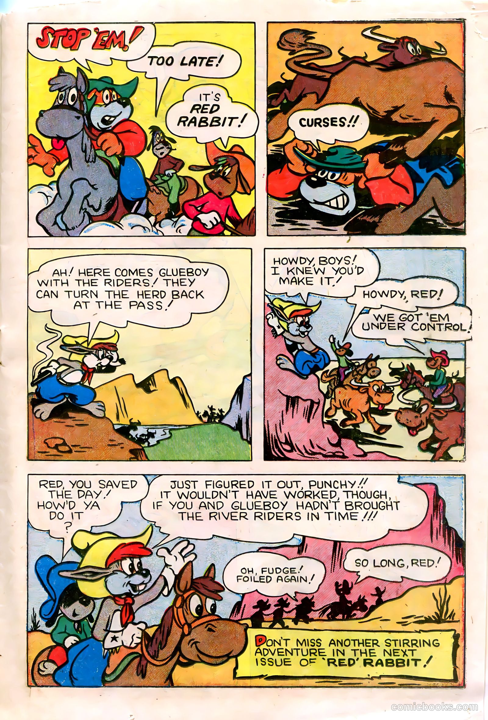 "Red" Rabbit Comics #21 — page 11 of 36