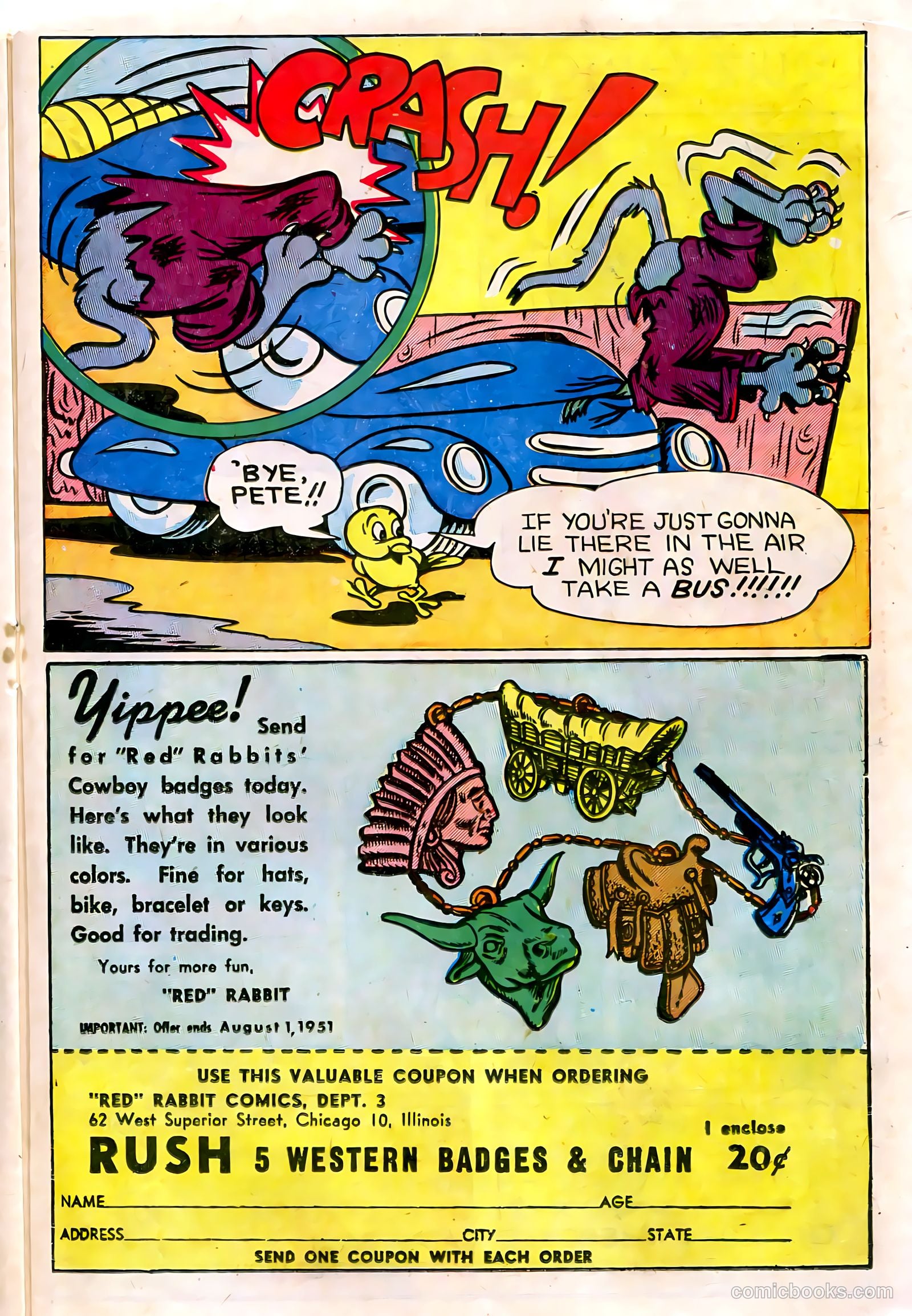 "Red" Rabbit Comics #21 — page 23 of 36