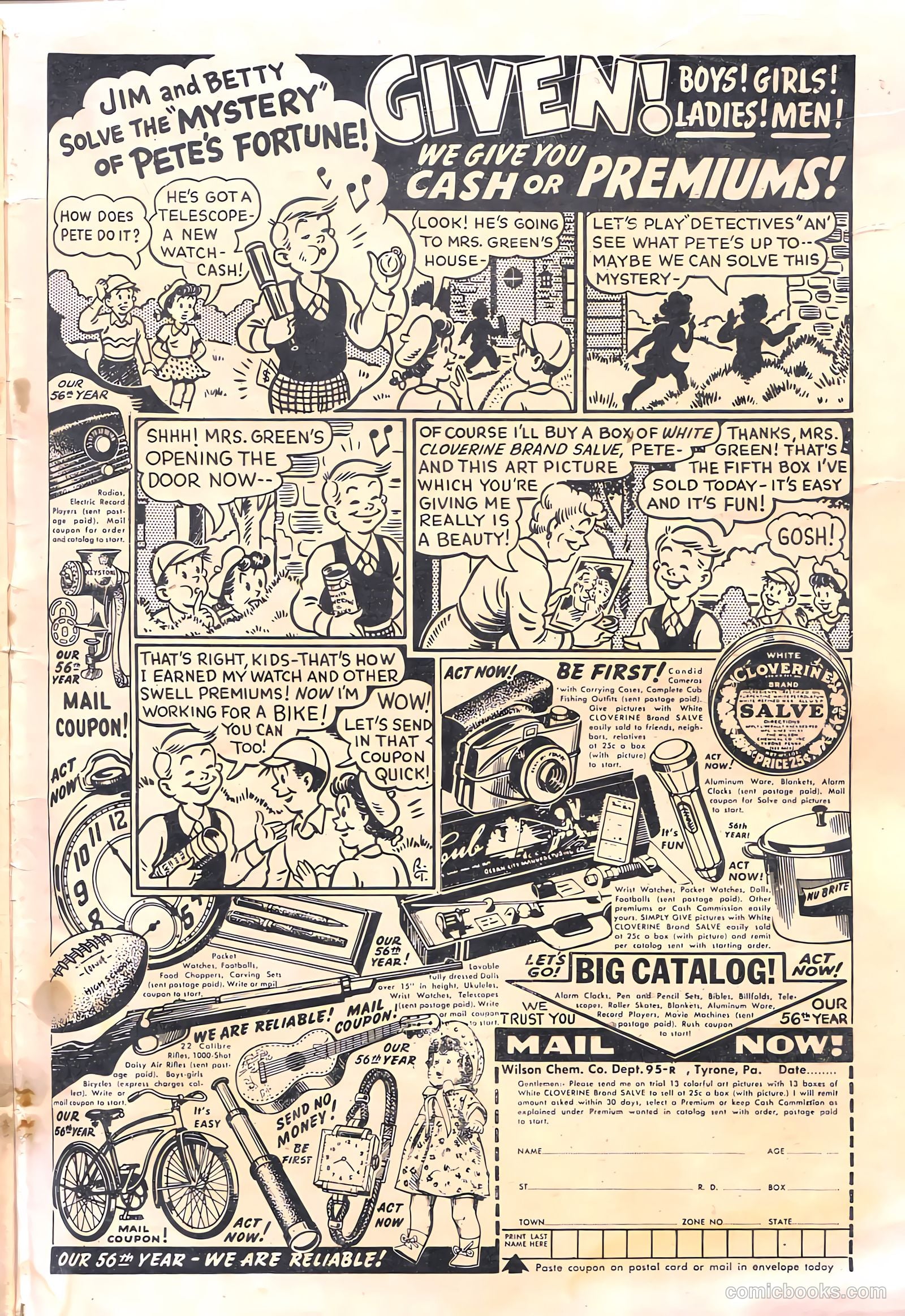 "Red" Rabbit Comics #21 — page 35 of 36