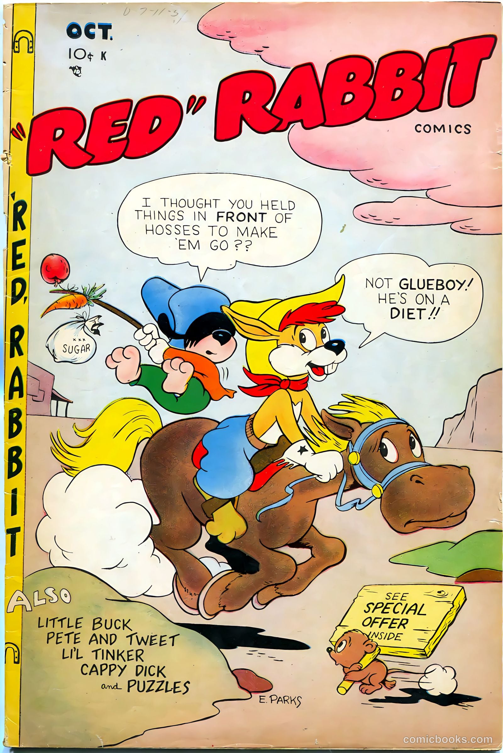"Red" Rabbit Comics #22 — page 1 of 36