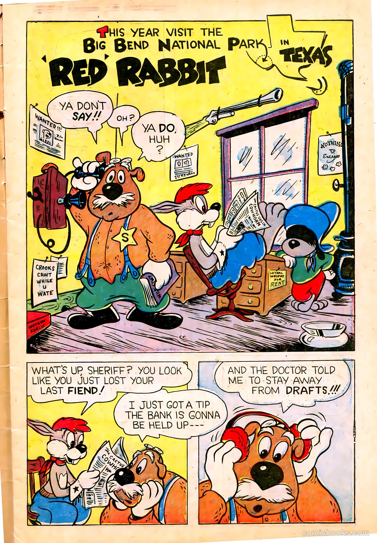 "Red" Rabbit Comics #22 — page 3 of 36