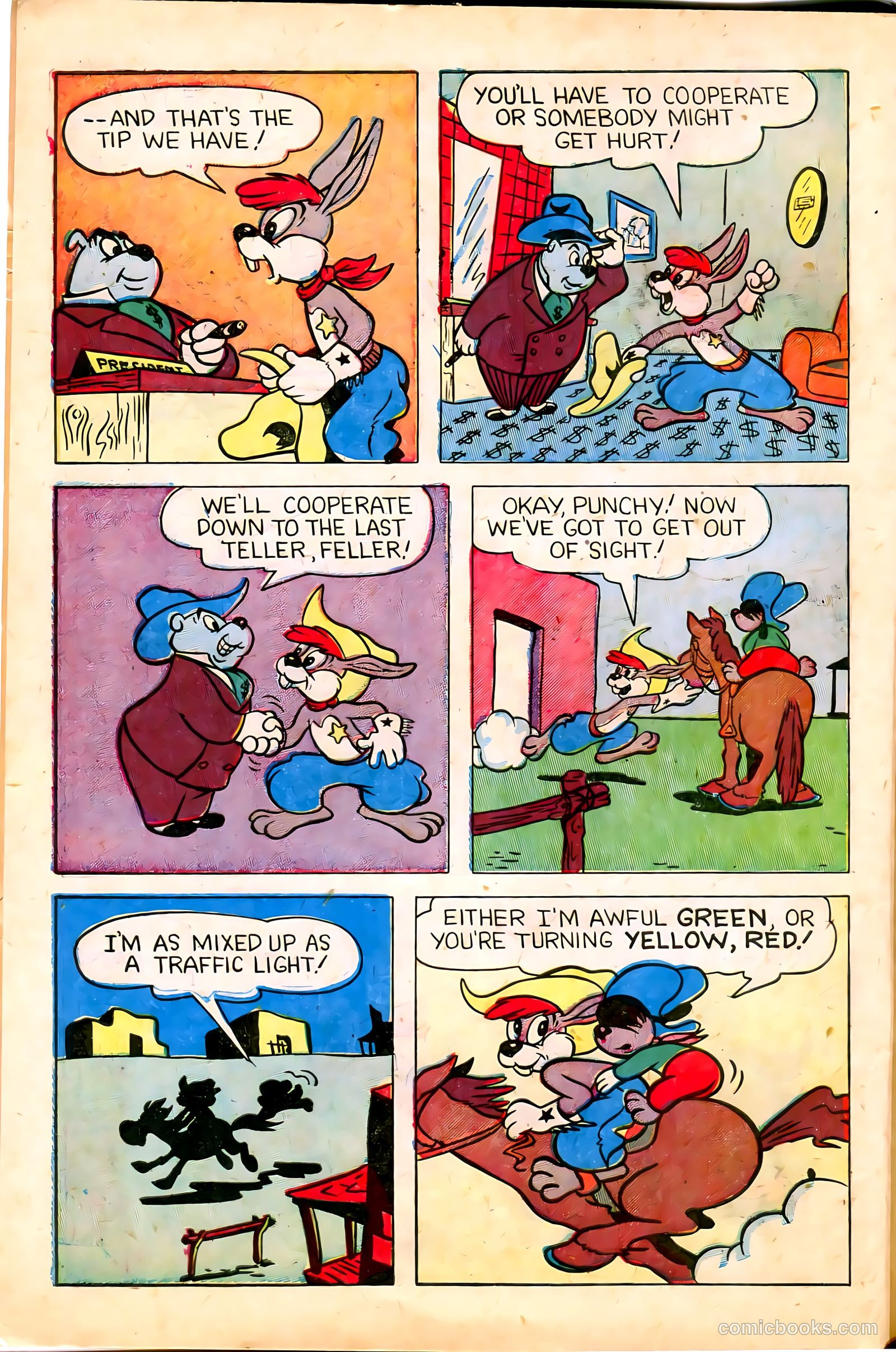 "Red" Rabbit Comics #22 — page 6 of 36