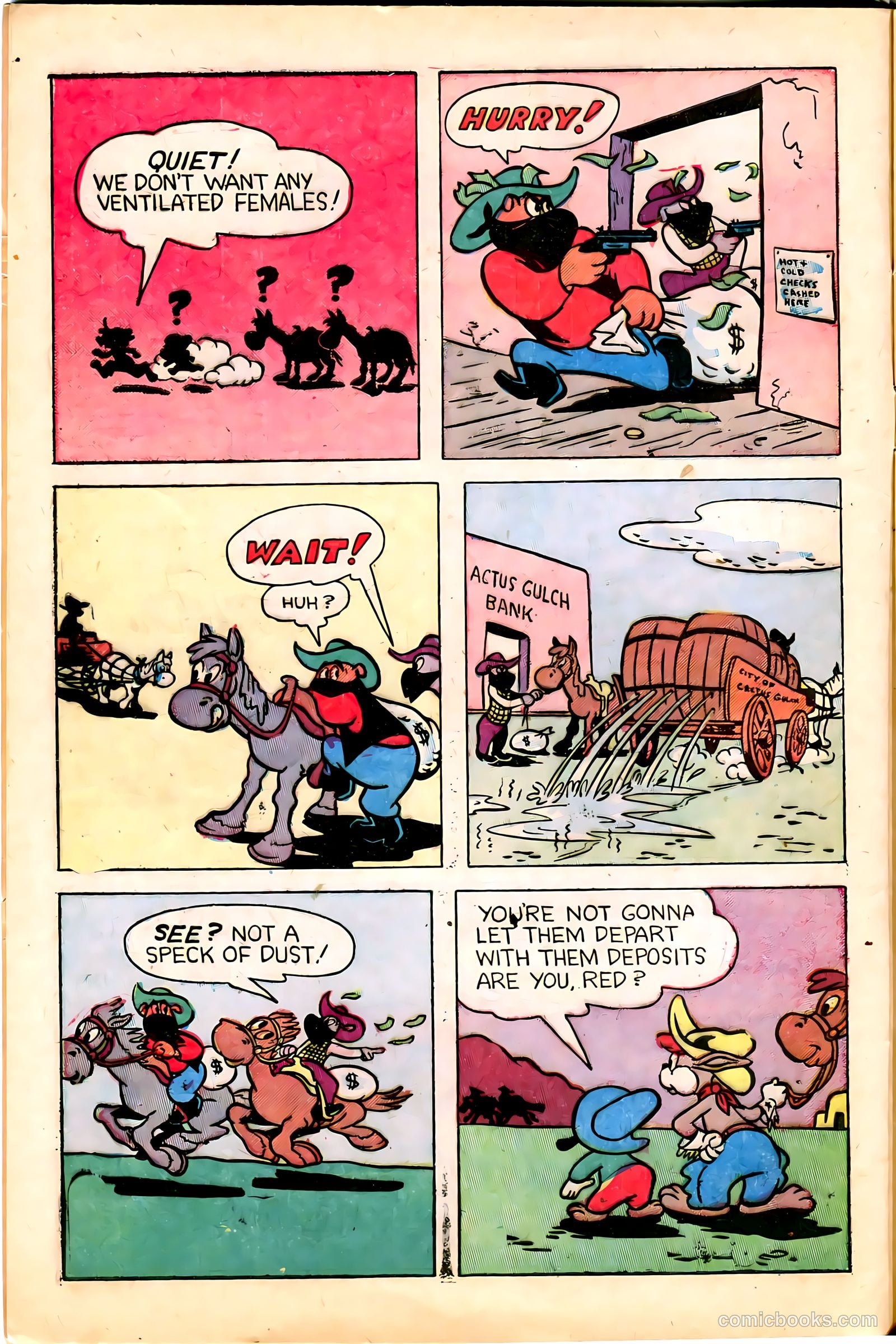 "Red" Rabbit Comics #22 — page 8 of 36