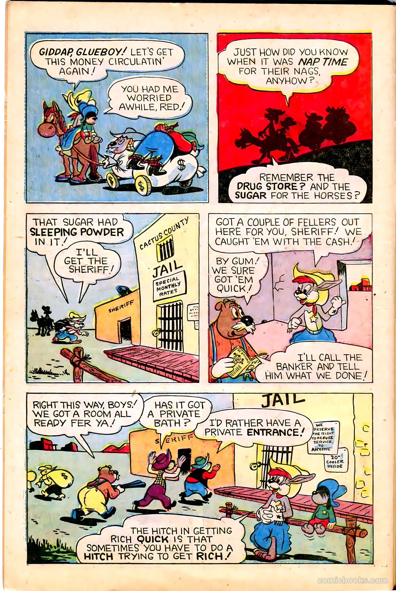 "Red" Rabbit Comics #22 — page 10 of 36