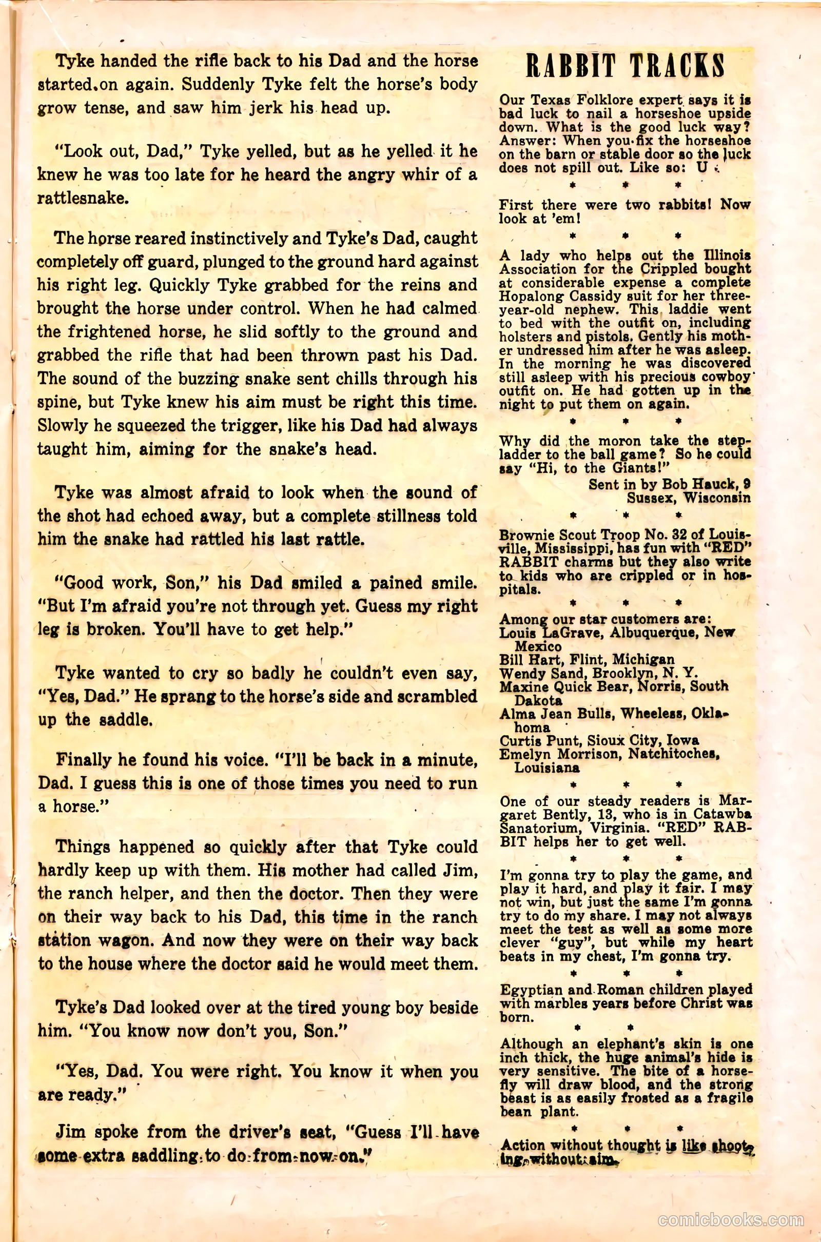 "Red" Rabbit Comics #22 — page 21 of 36