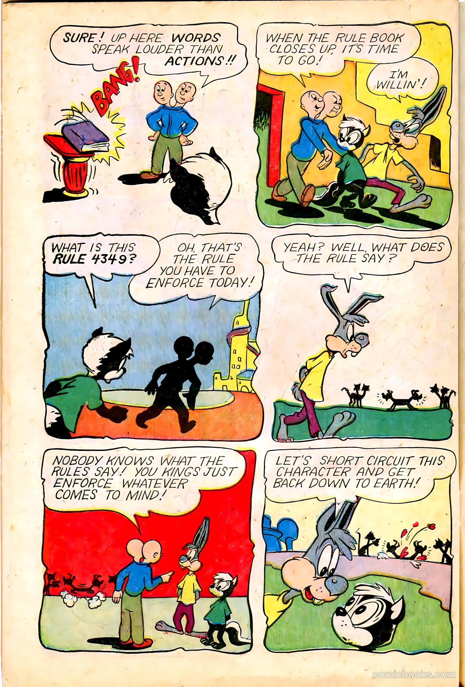 "Red" Rabbit Comics #22 — page 30 of 36