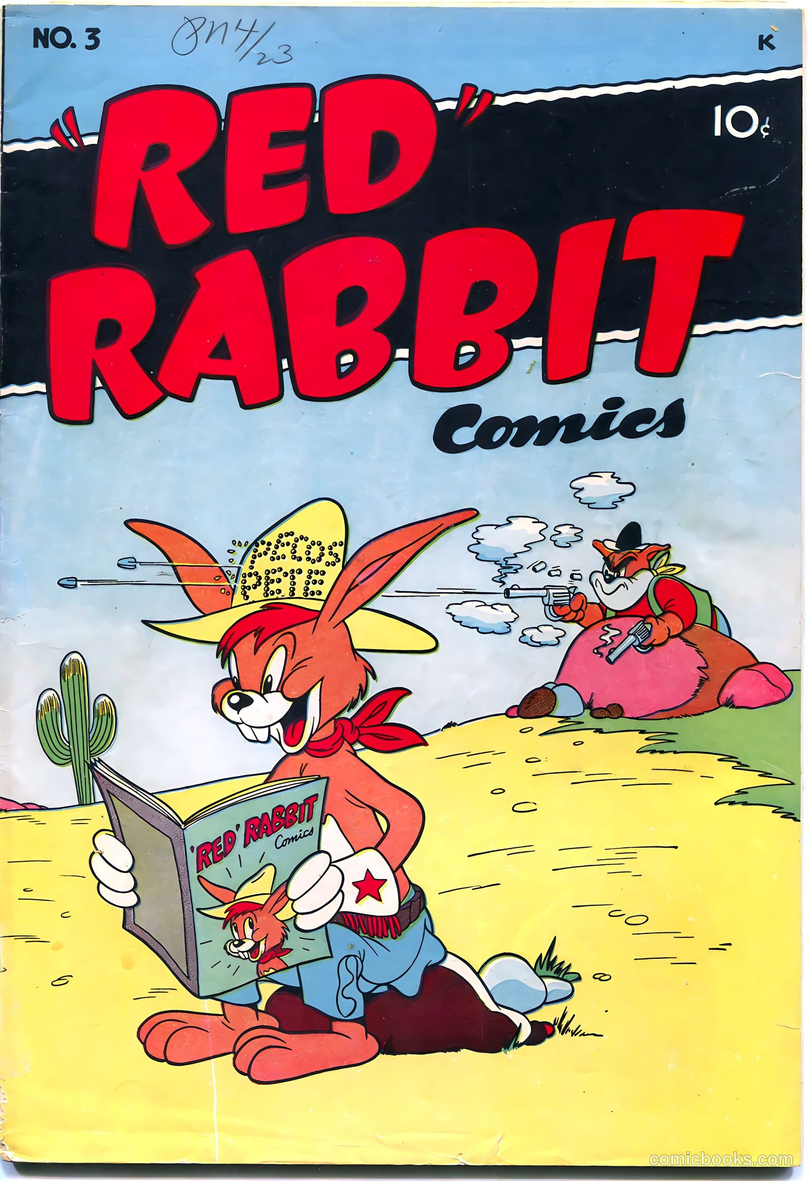 "Red" Rabbit Comics #3 — page 1 of 52