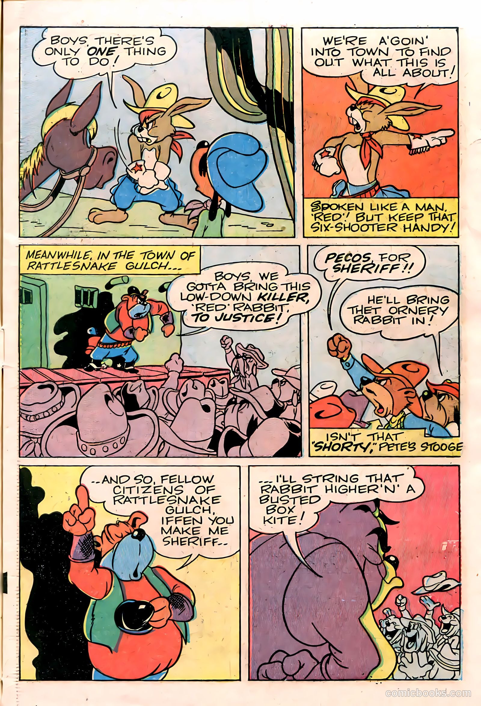 "Red" Rabbit Comics #3 — page 5 of 52