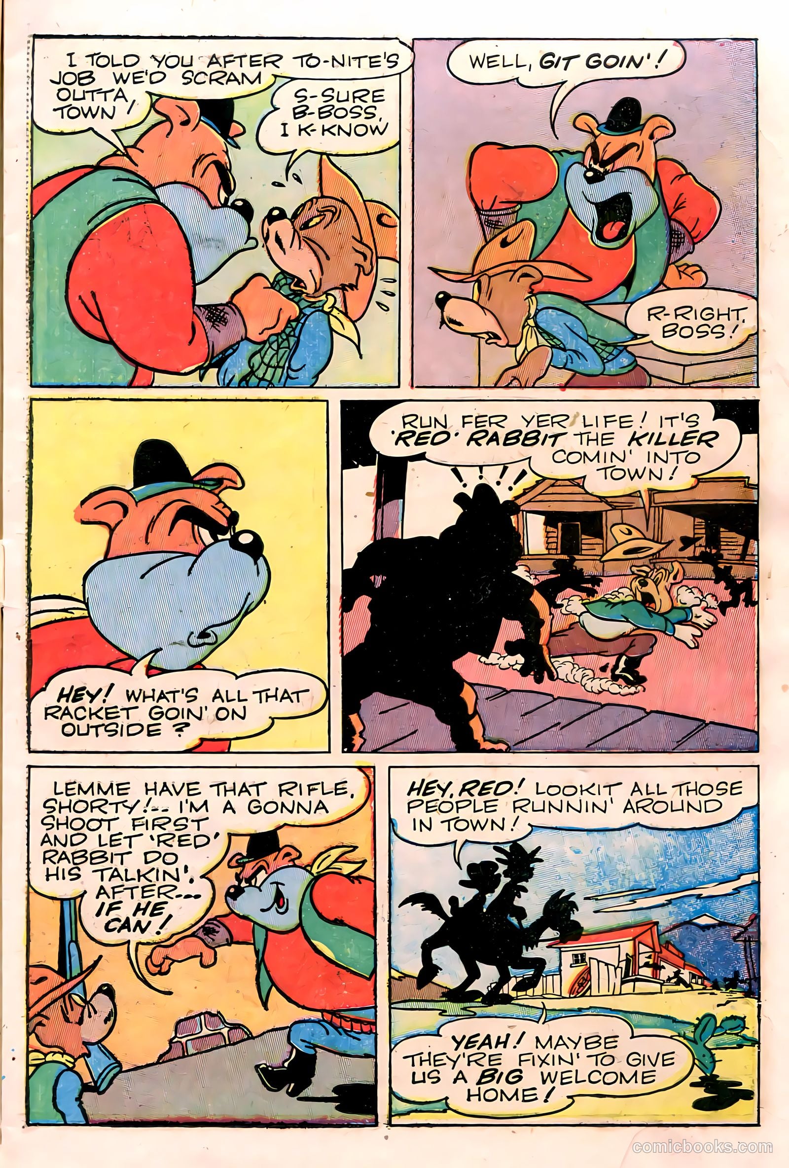 "Red" Rabbit Comics #3 — page 7 of 52