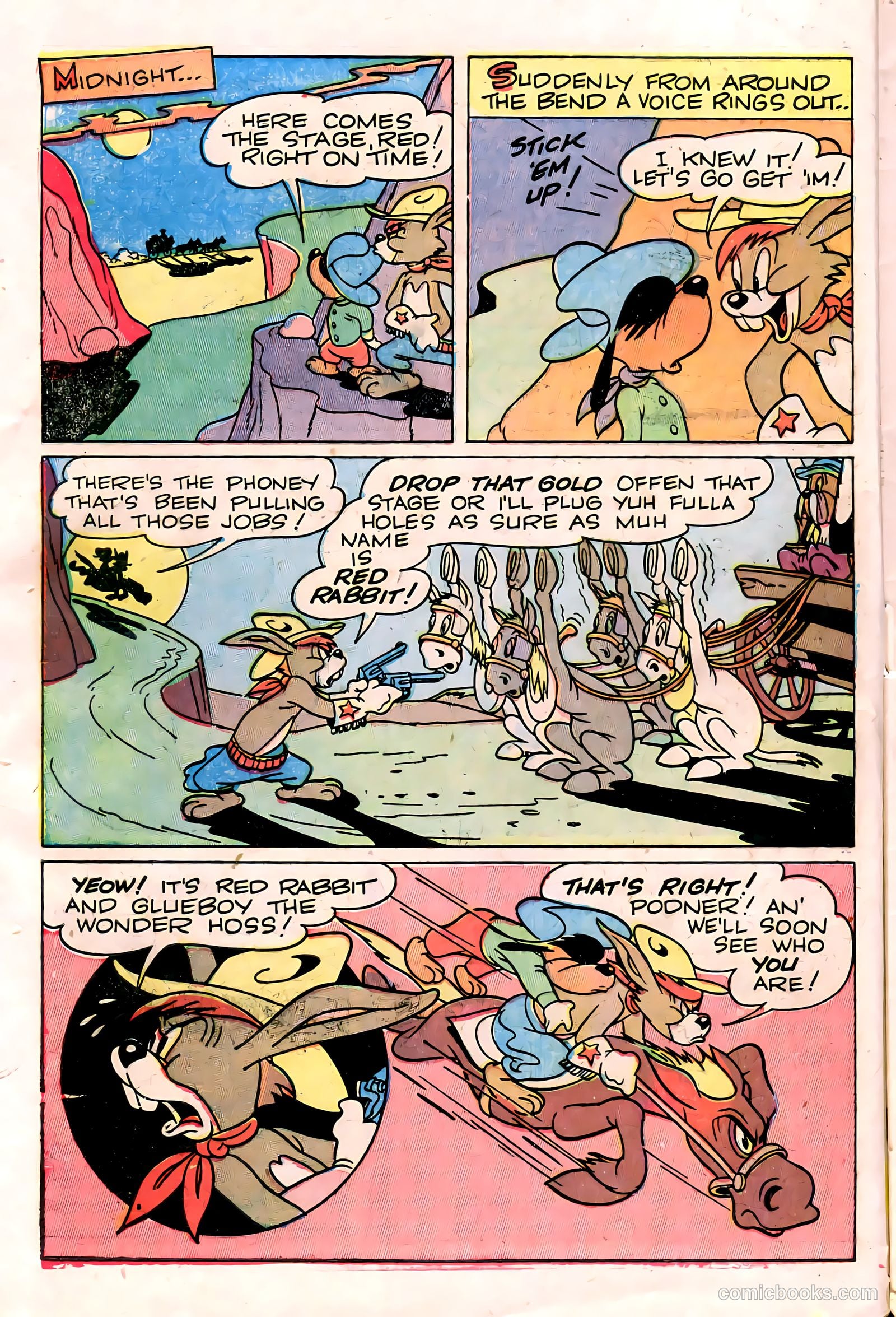 "Red" Rabbit Comics #3 — page 10 of 52