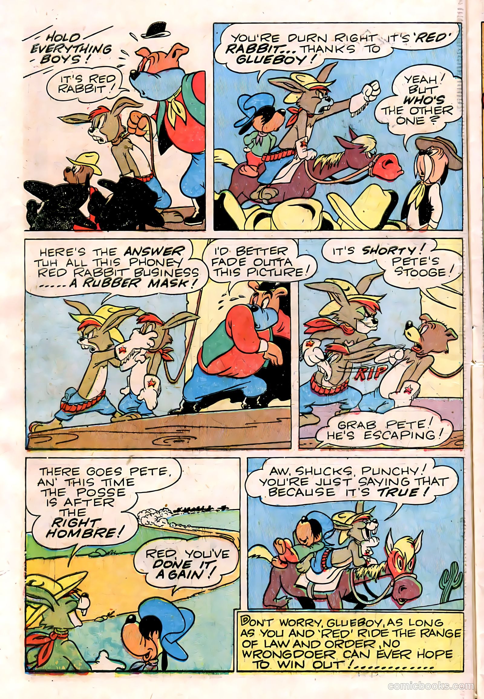 "Red" Rabbit Comics #3 — page 14 of 52