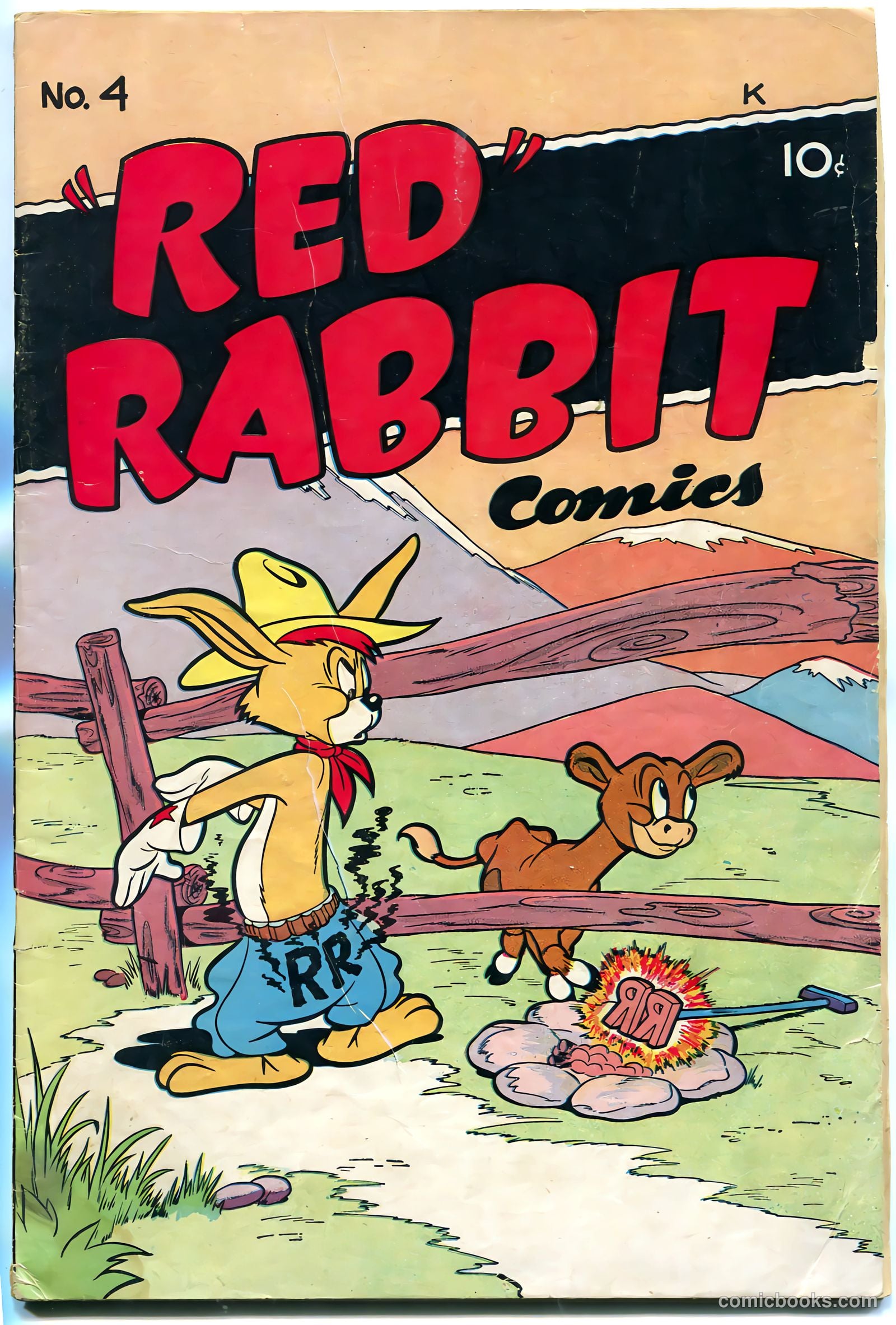 "Red" Rabbit Comics #4 — page 1 of 52