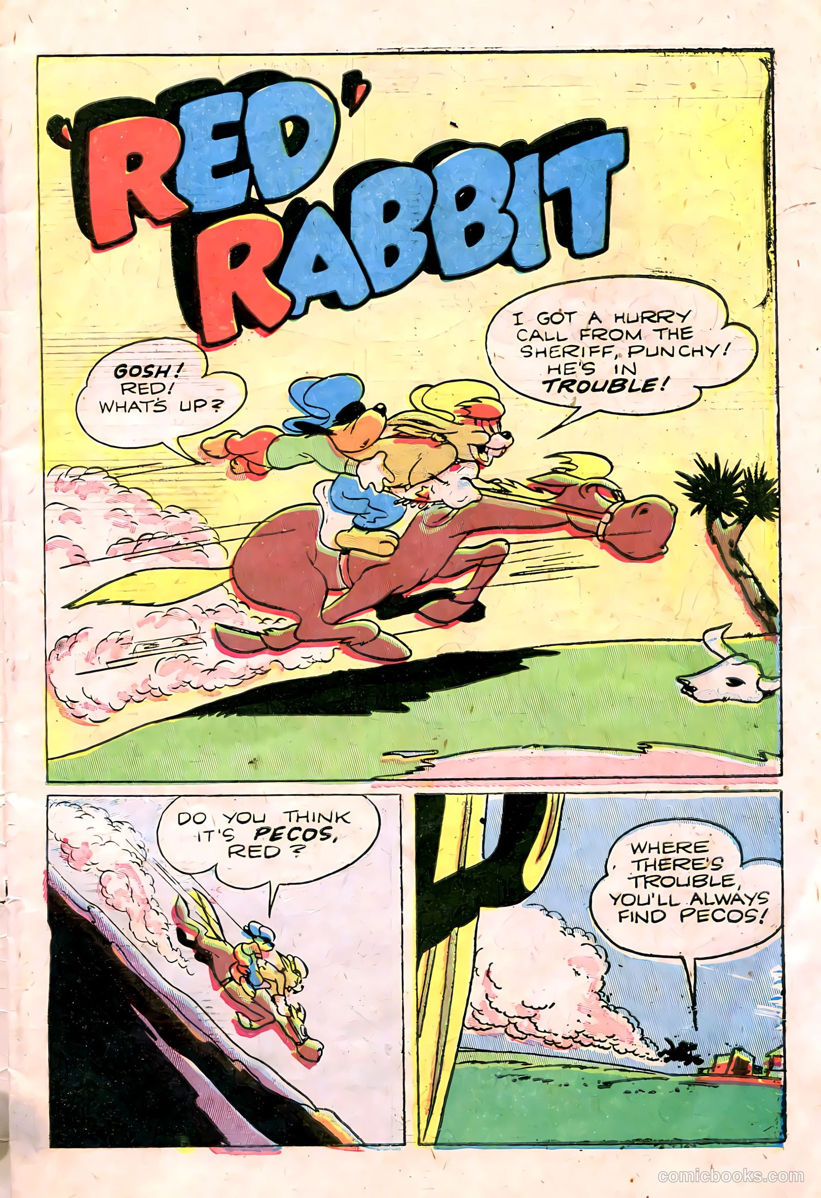 "Red" Rabbit Comics #4 — page 3 of 52