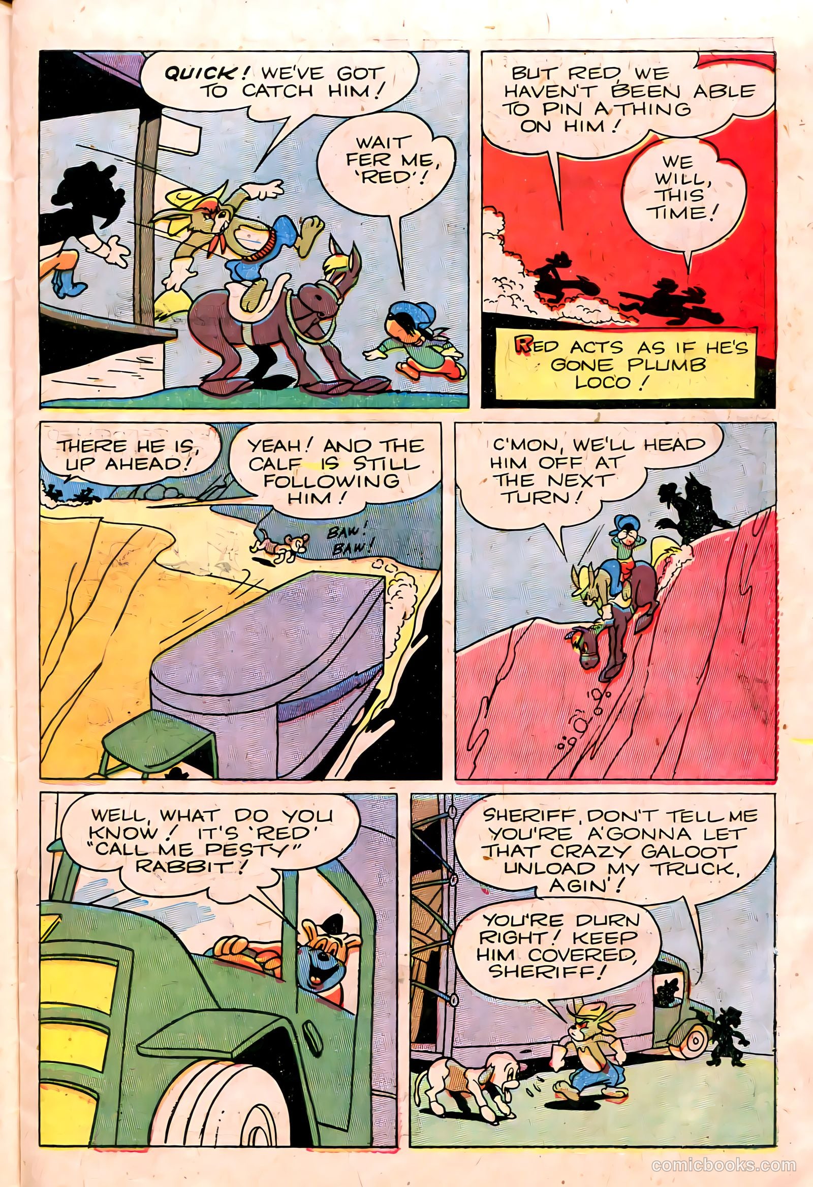 "Red" Rabbit Comics #4 — page 13 of 52