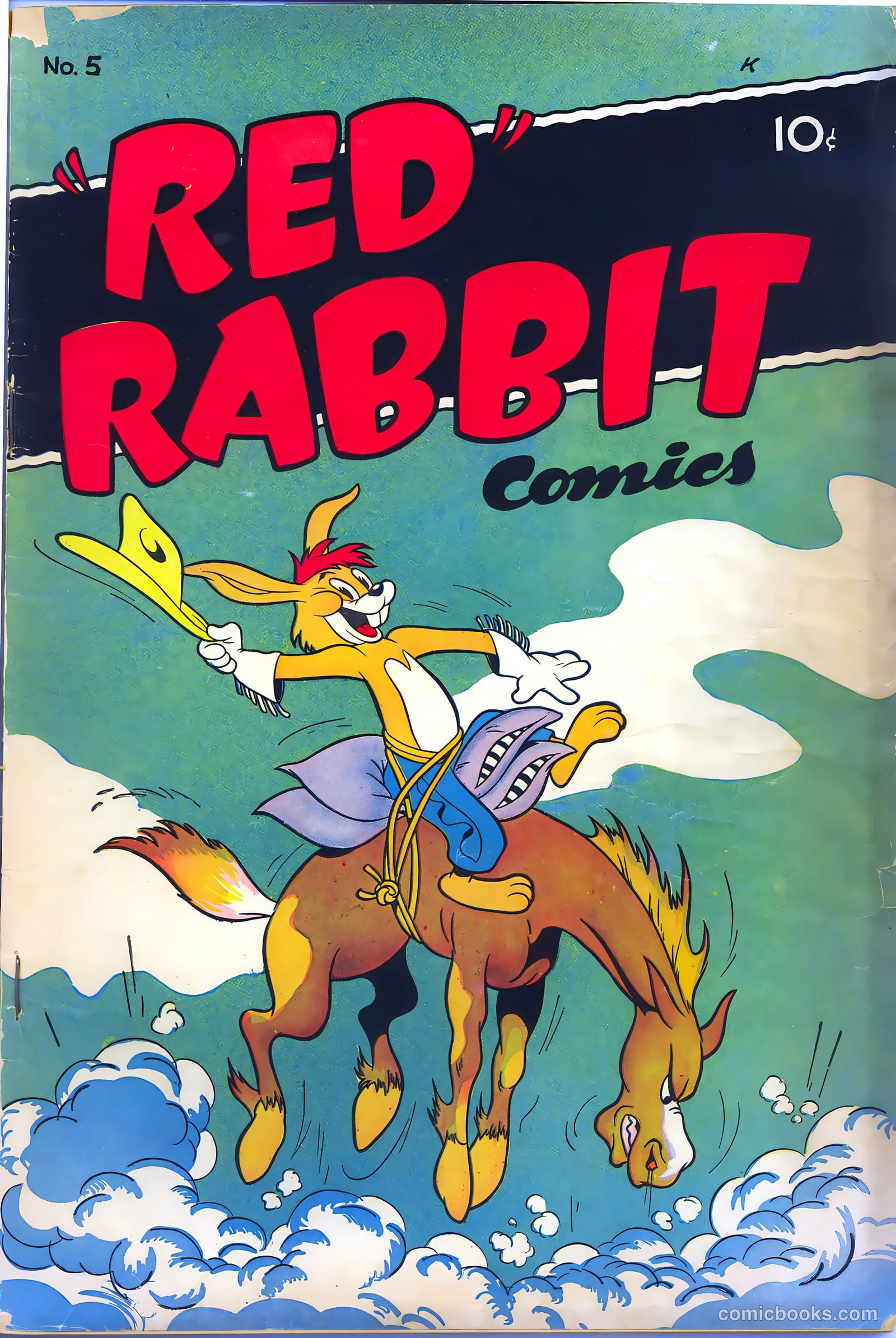 "Red" Rabbit Comics #5 — page 1 of 49