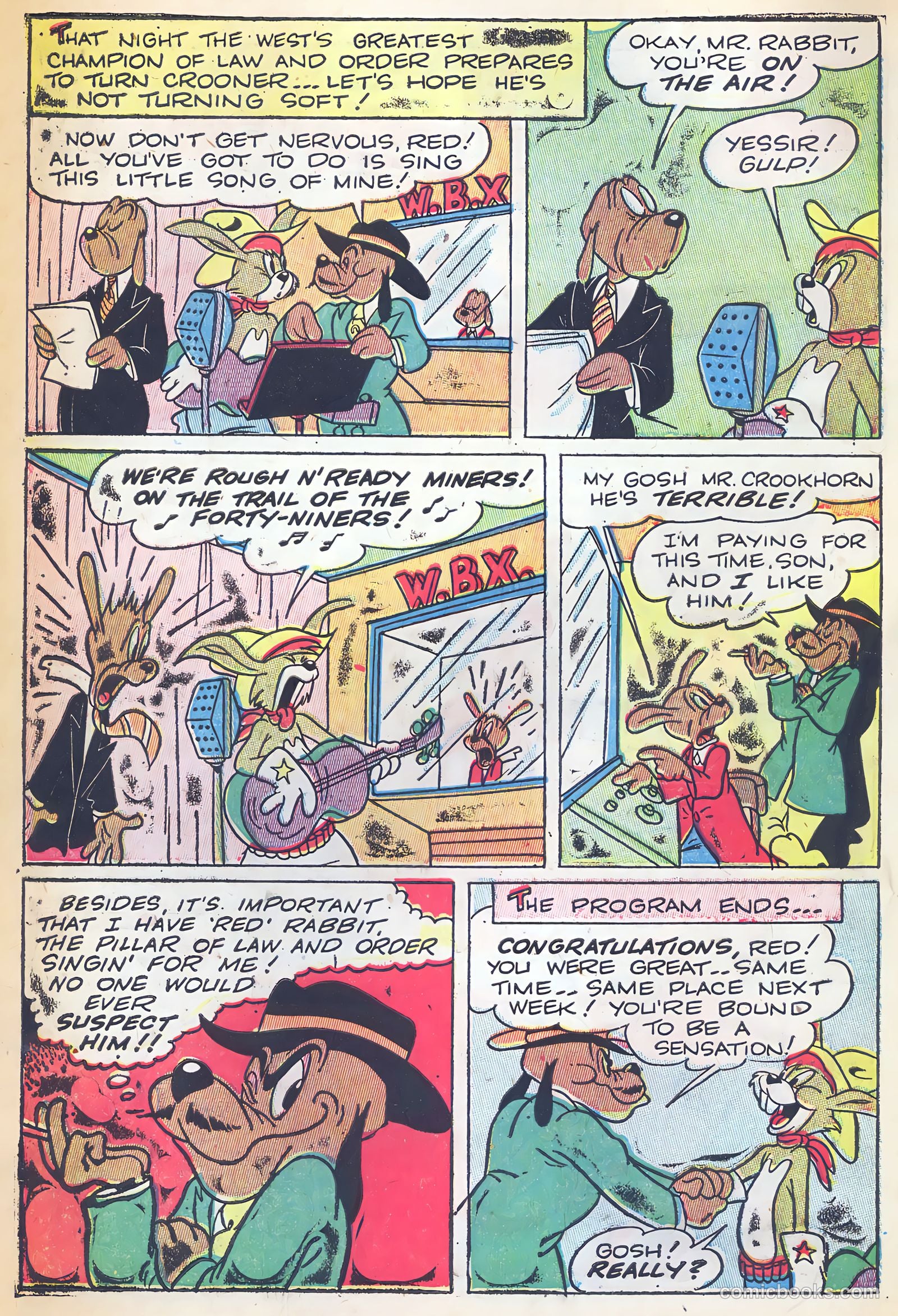 "Red" Rabbit Comics #5 — page 8 of 49