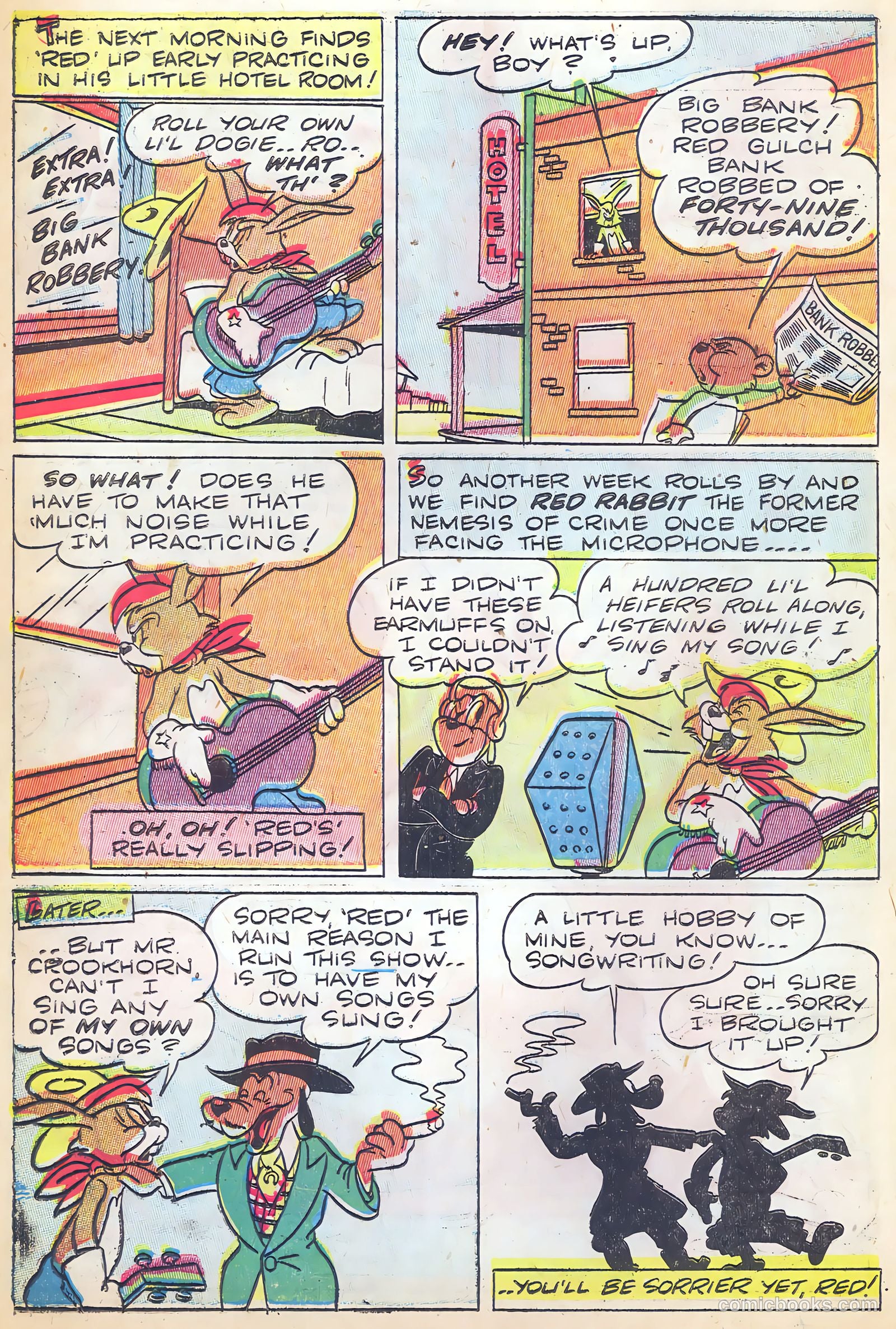 "Red" Rabbit Comics #5 — page 10 of 49