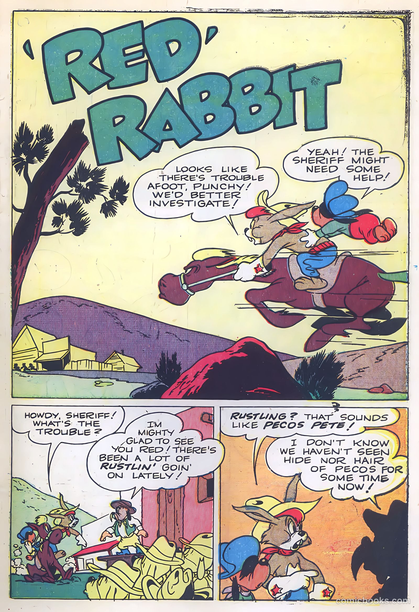 "Red" Rabbit Comics #6 — page 3 of 47