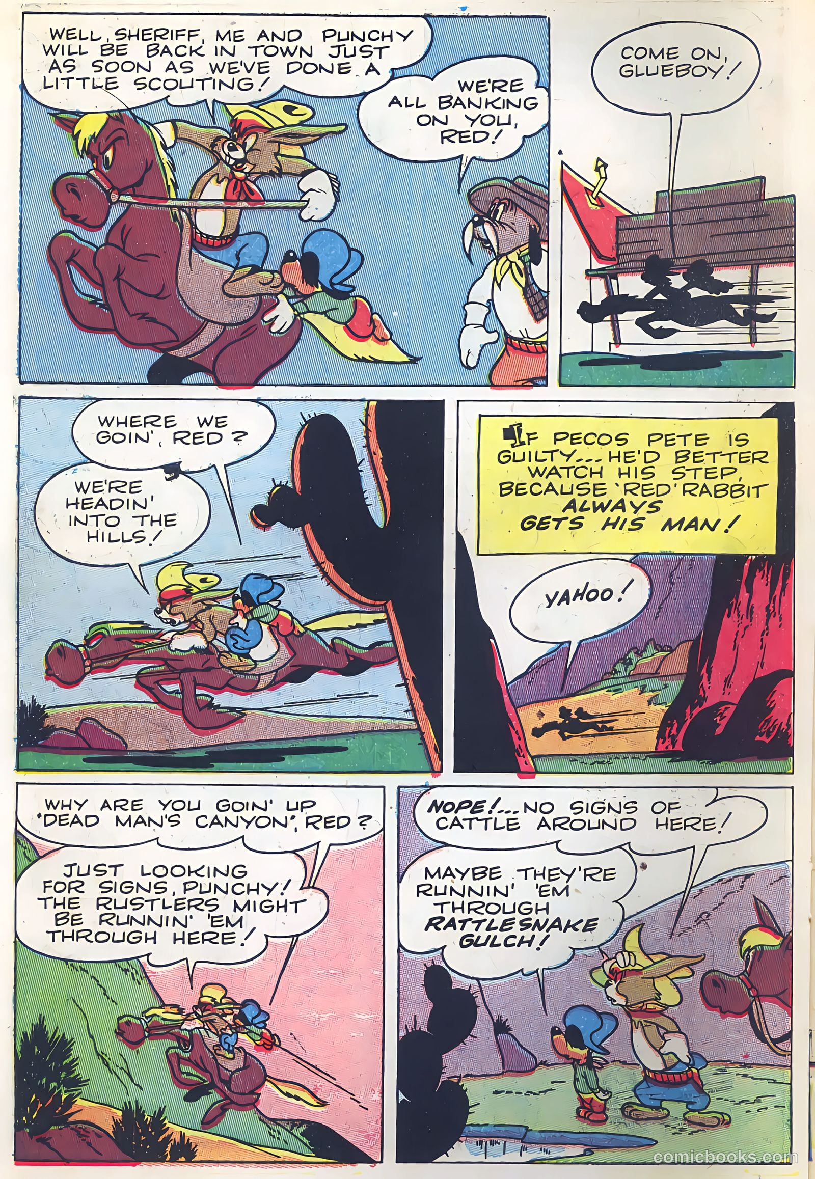 "Red" Rabbit Comics #6 — page 6 of 47