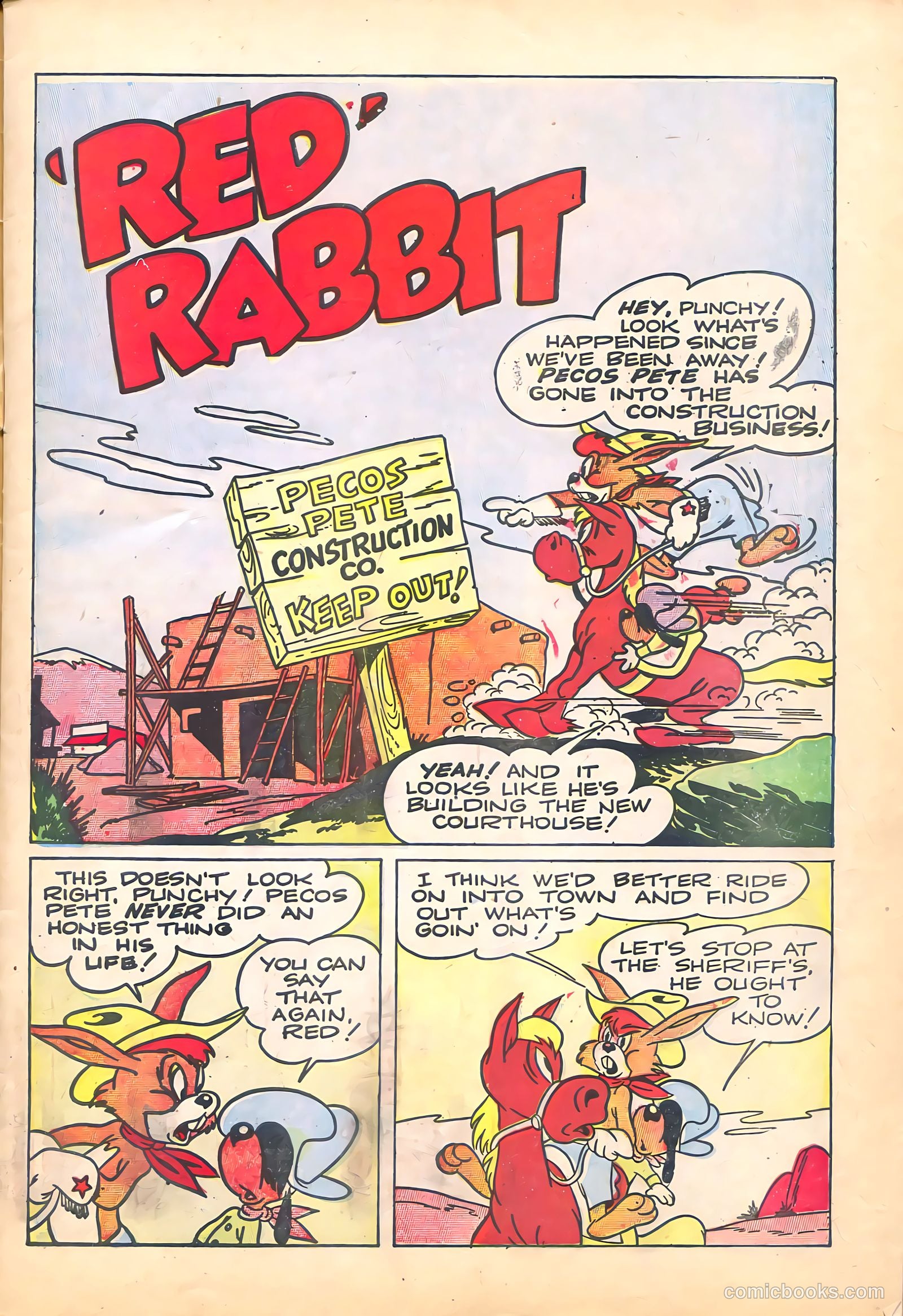 "Red" Rabbit Comics #7 — page 3 of 36