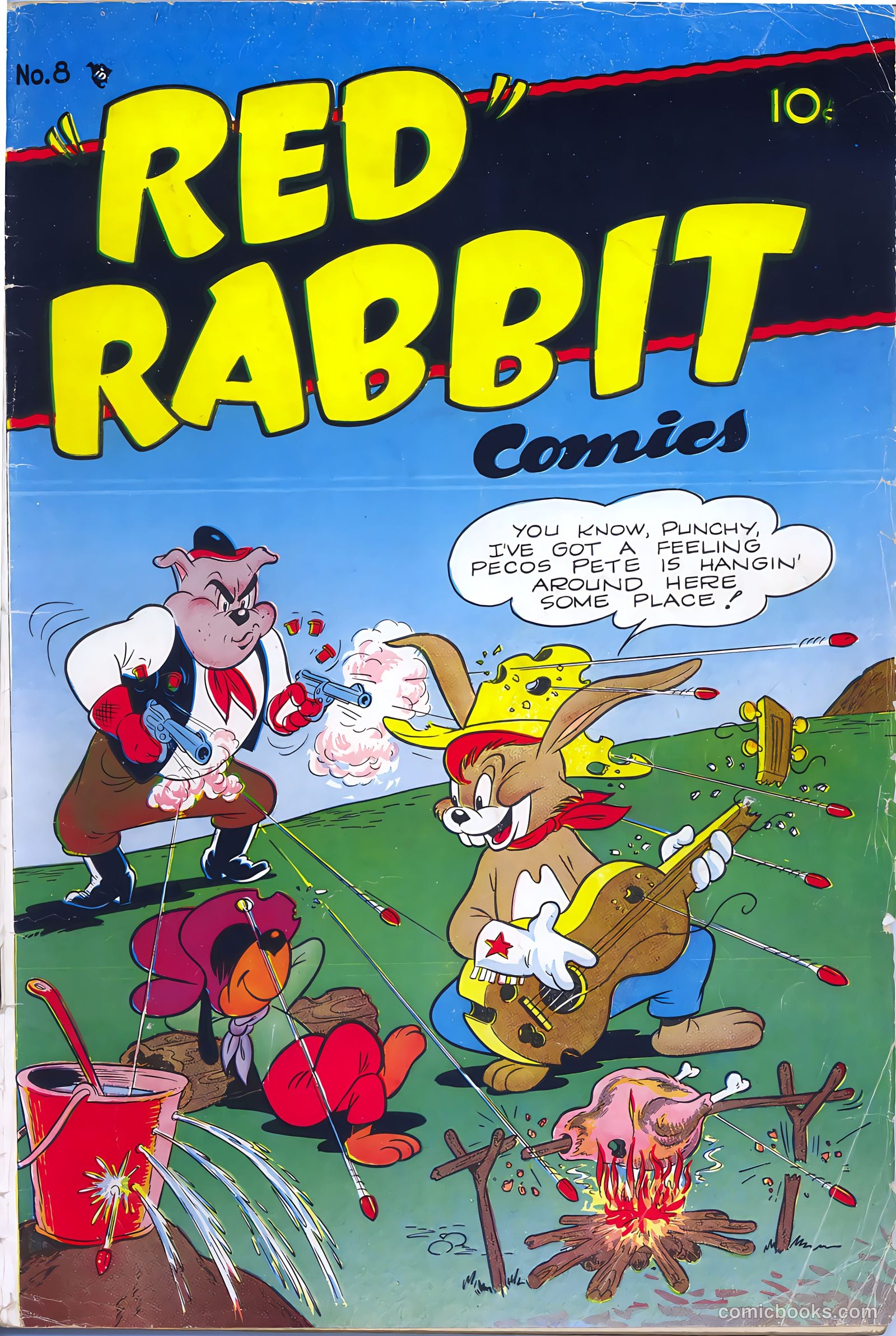 "Red" Rabbit Comics #8 — page 1 of 31