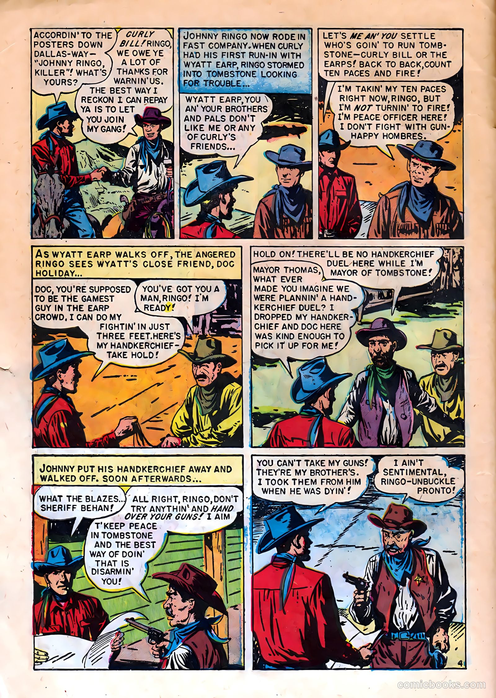 Bad Men of Tombstone #1 — page 6 of 36