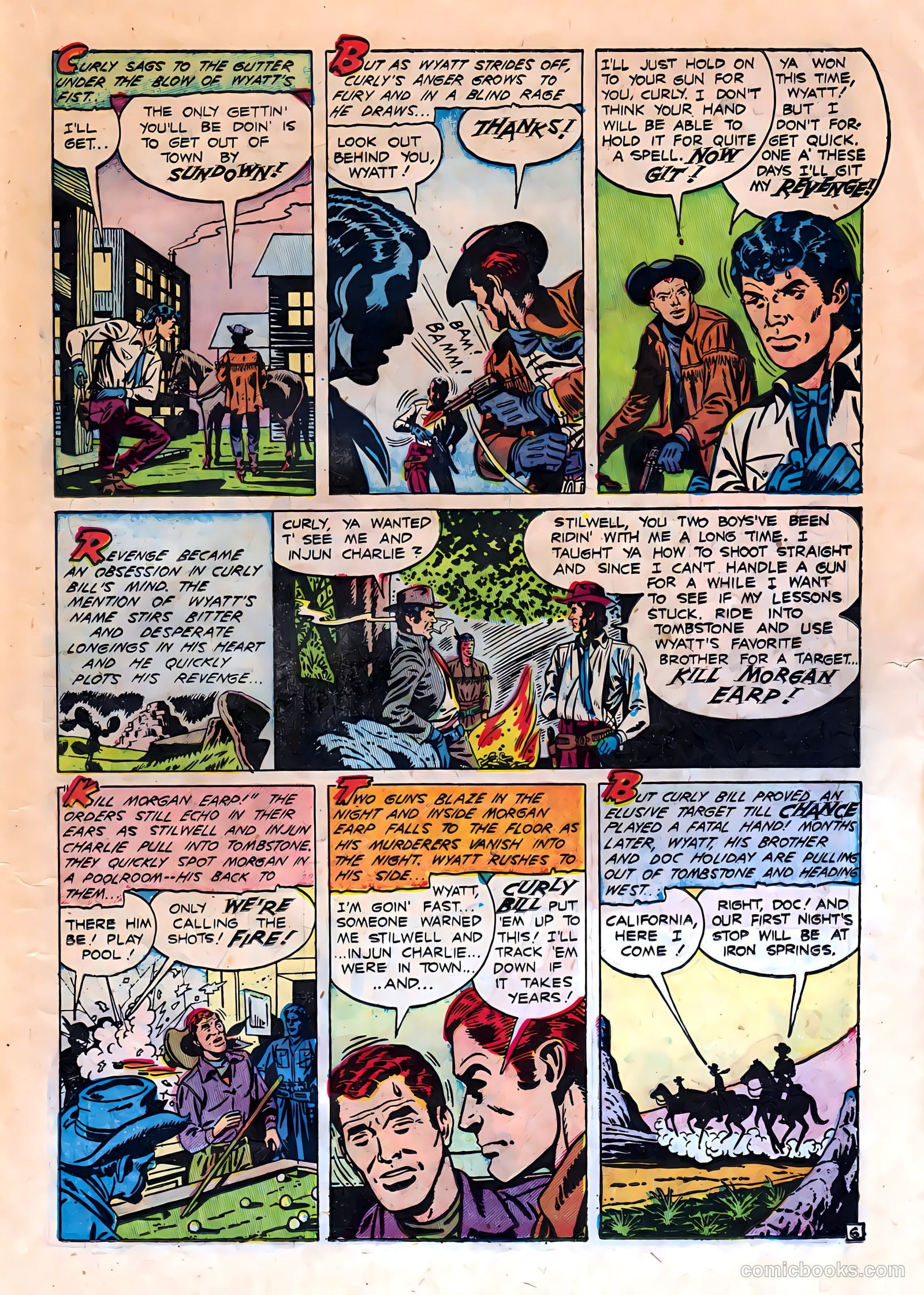 Bad Men of Tombstone #1 — page 15 of 36