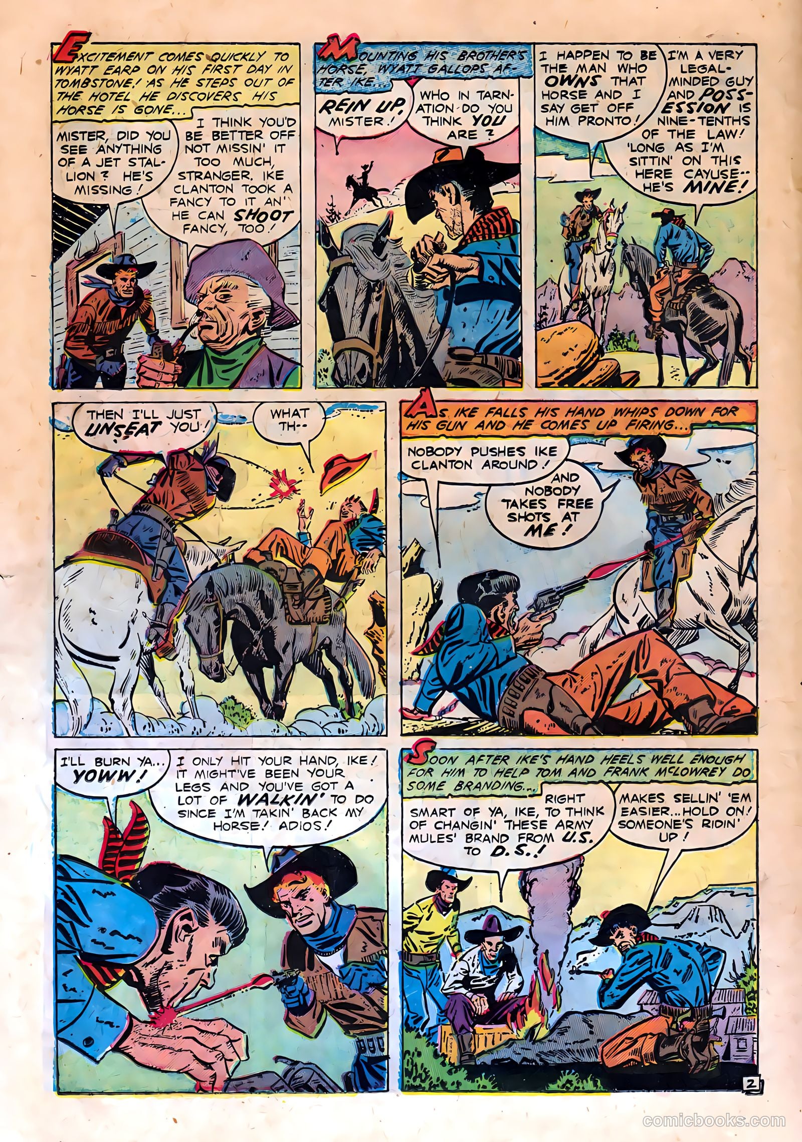 Bad Men of Tombstone #1 — page 18 of 36