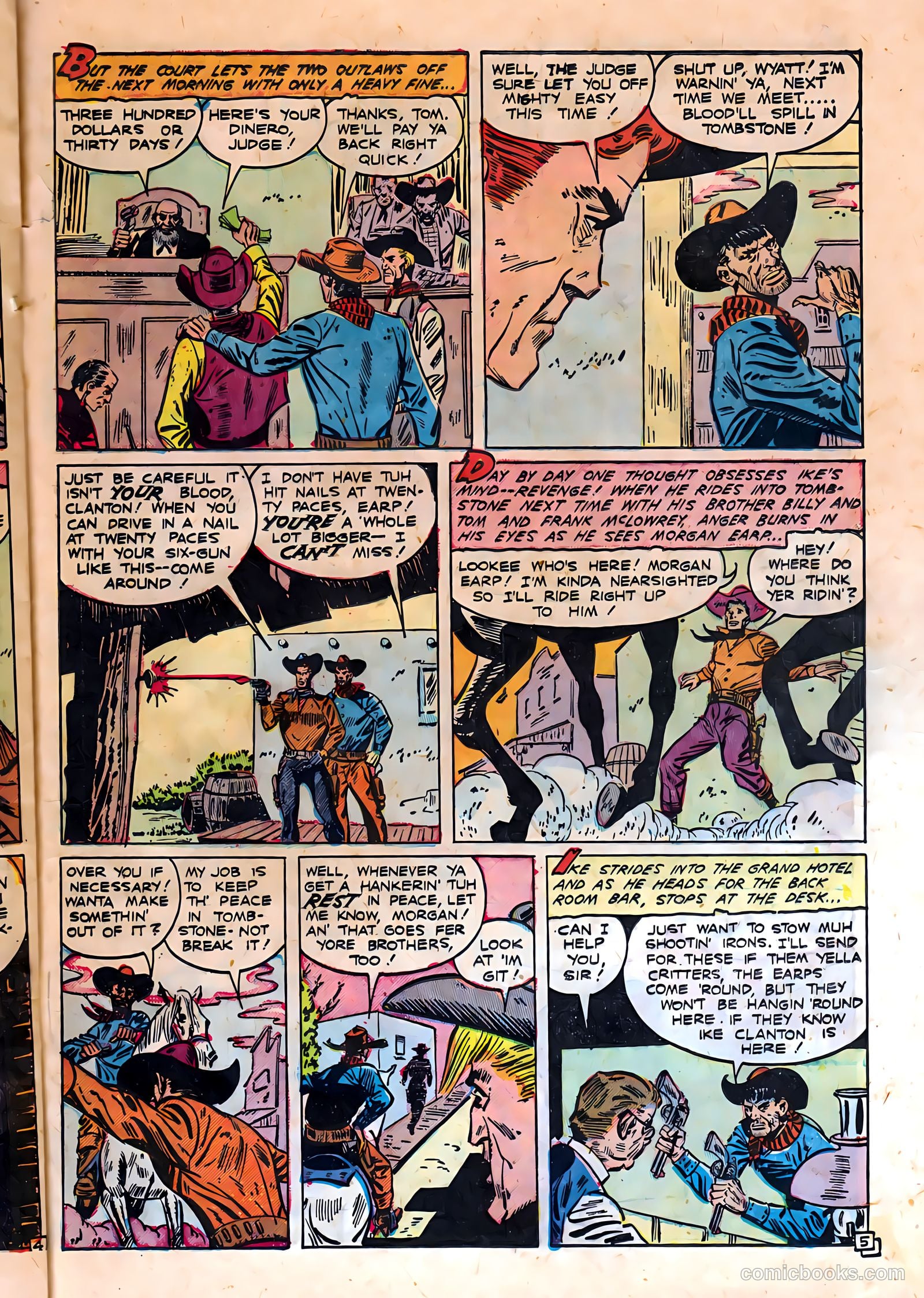 Bad Men of Tombstone #1 — page 21 of 36