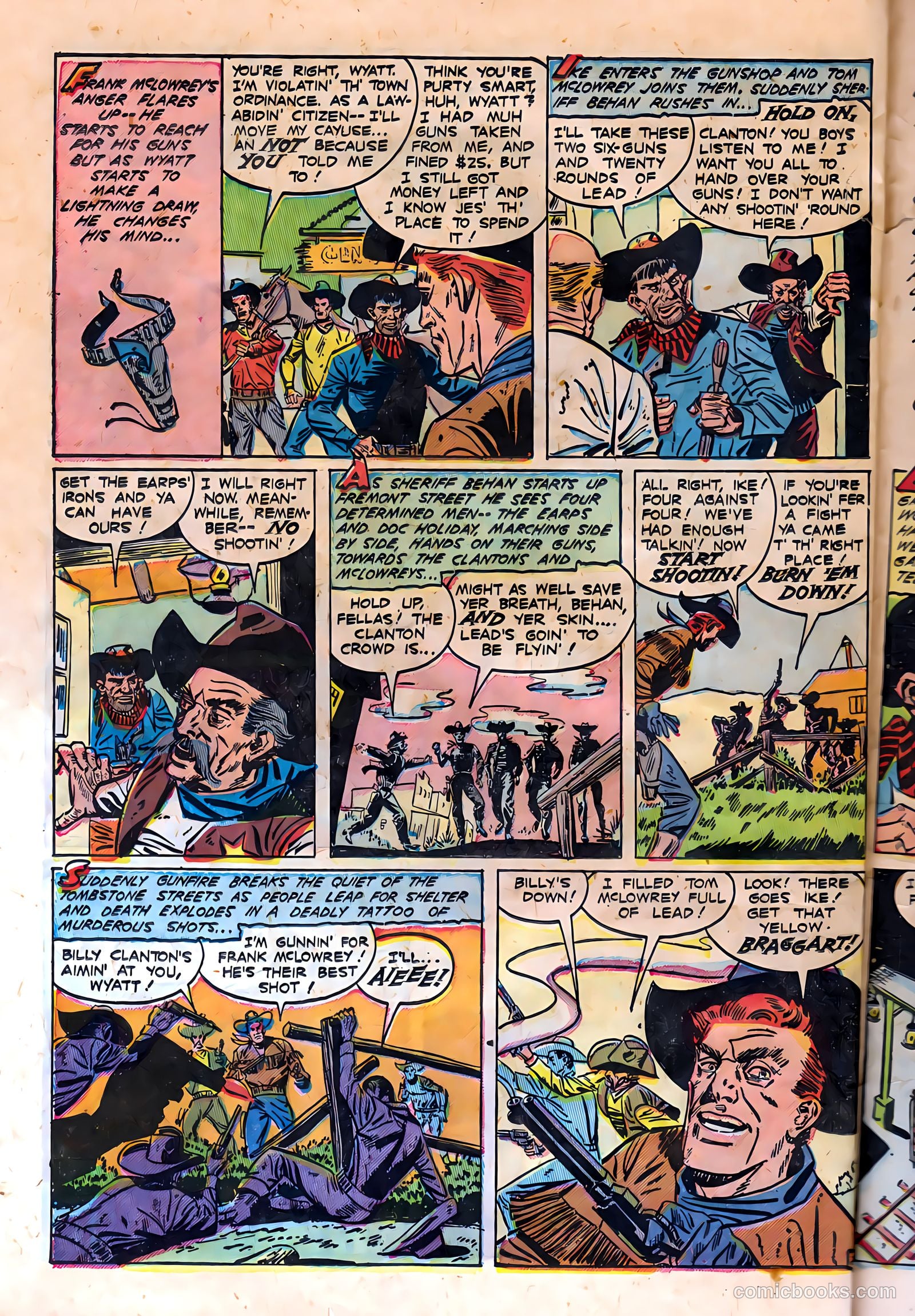 Bad Men of Tombstone #1 — page 24 of 36