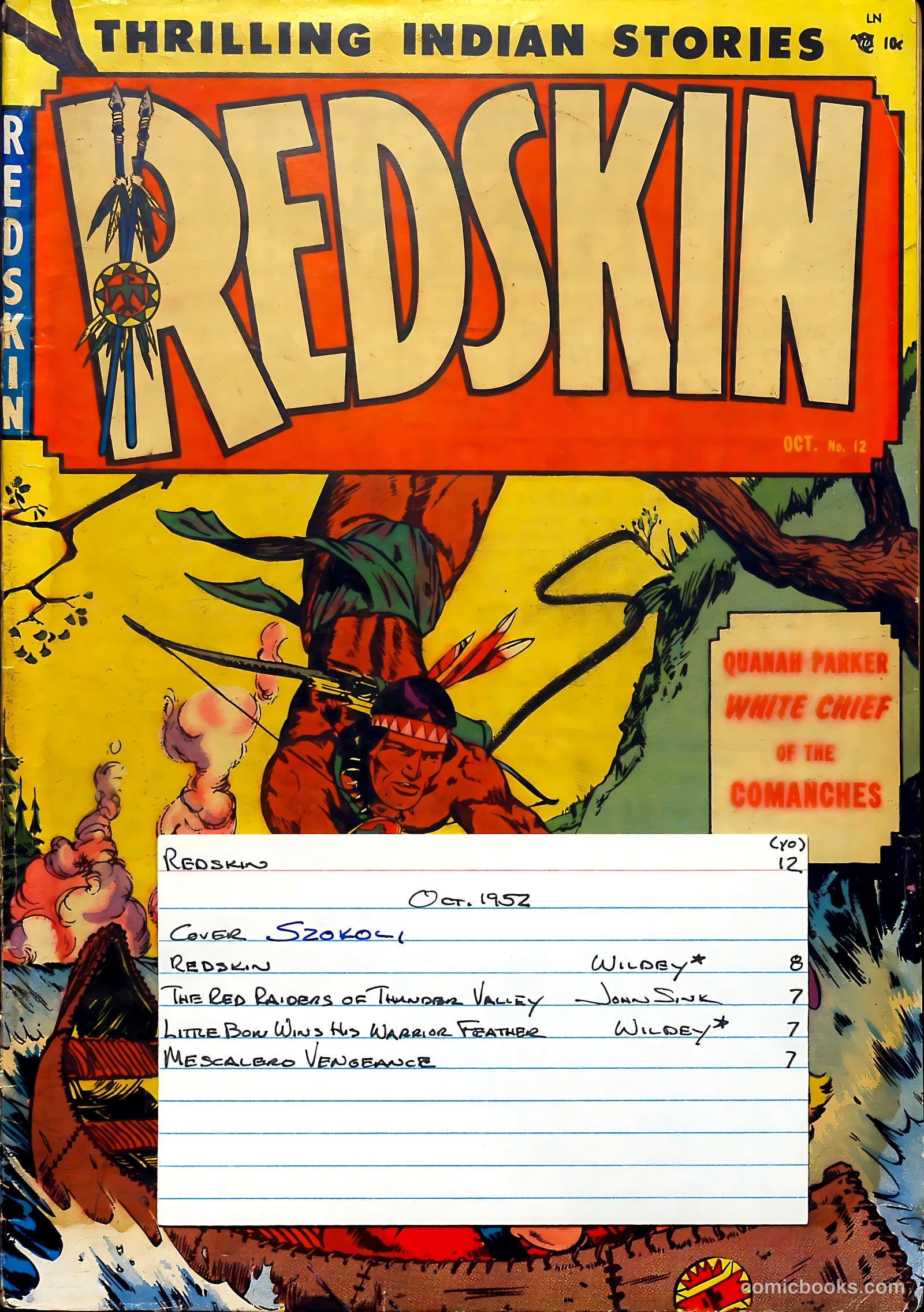 Redskin #12 — page 37 of 37