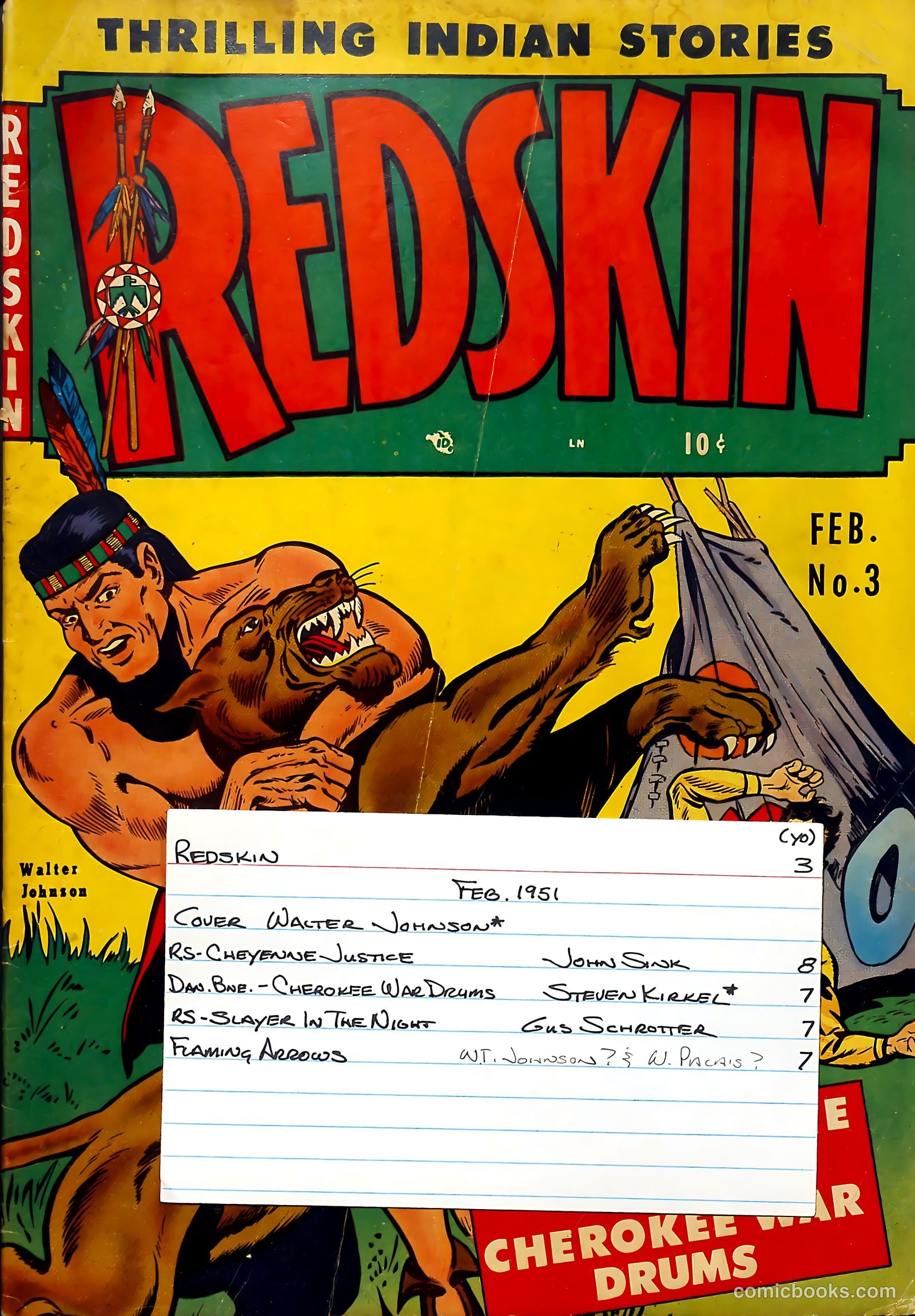 Redskin #3 — page 37 of 37
