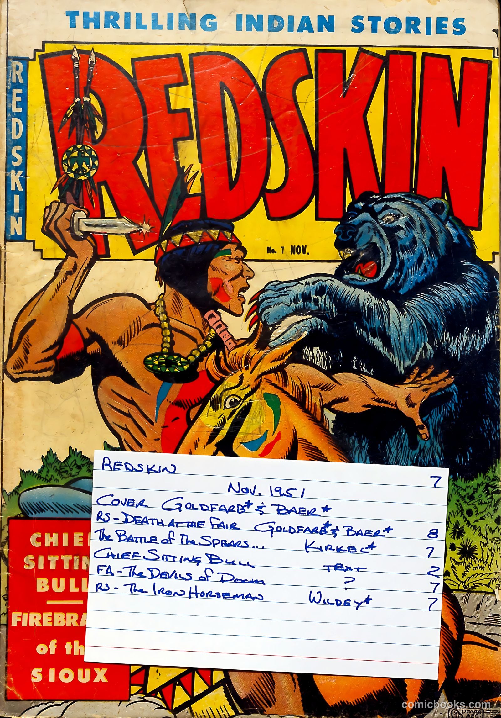 Redskin #7 — page 37 of 37