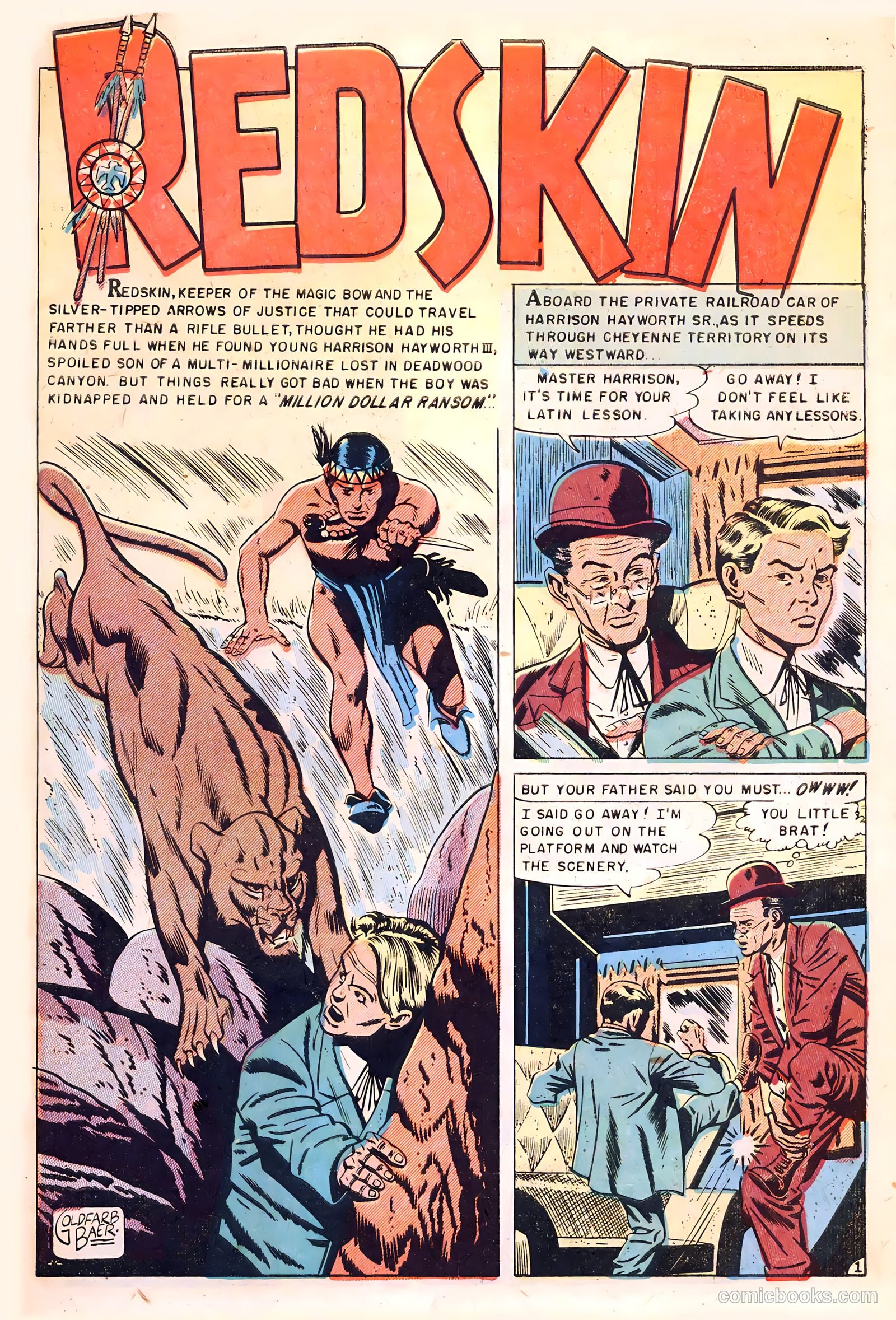 Redskin #9 — page 3 of 36