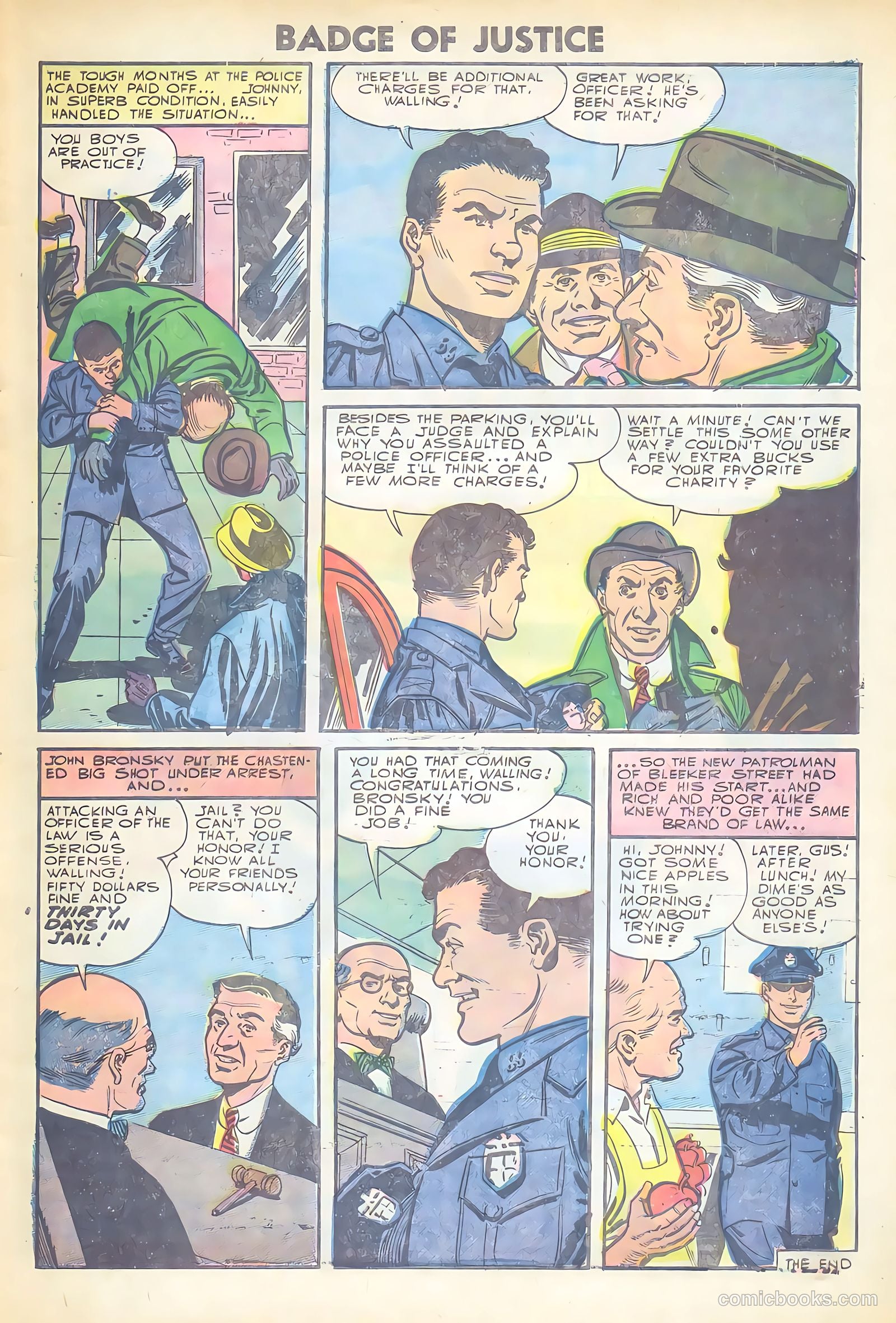 Badge of Justice #3 — page 33 of 36