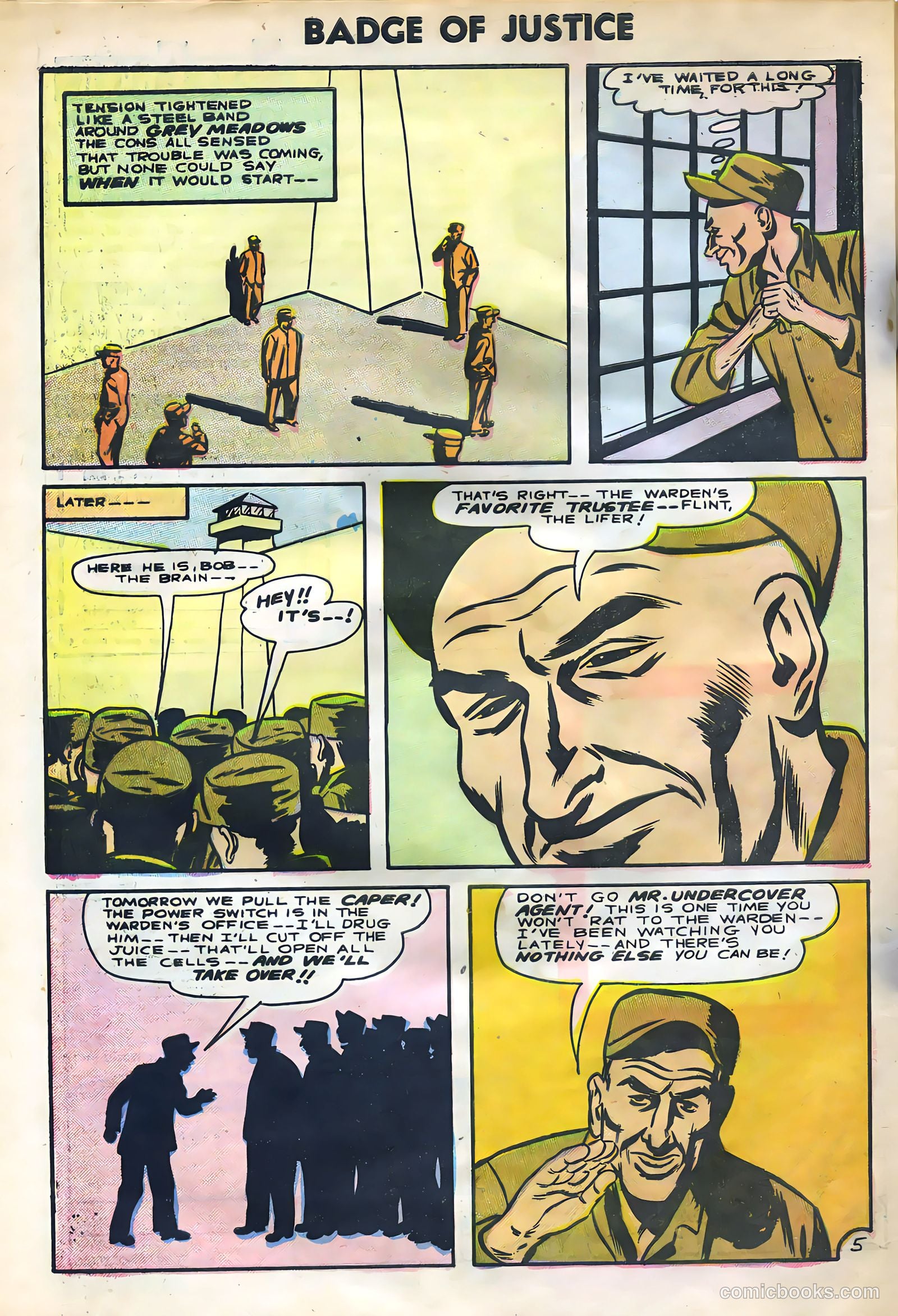Badge of Justice #4 — page 32 of 36