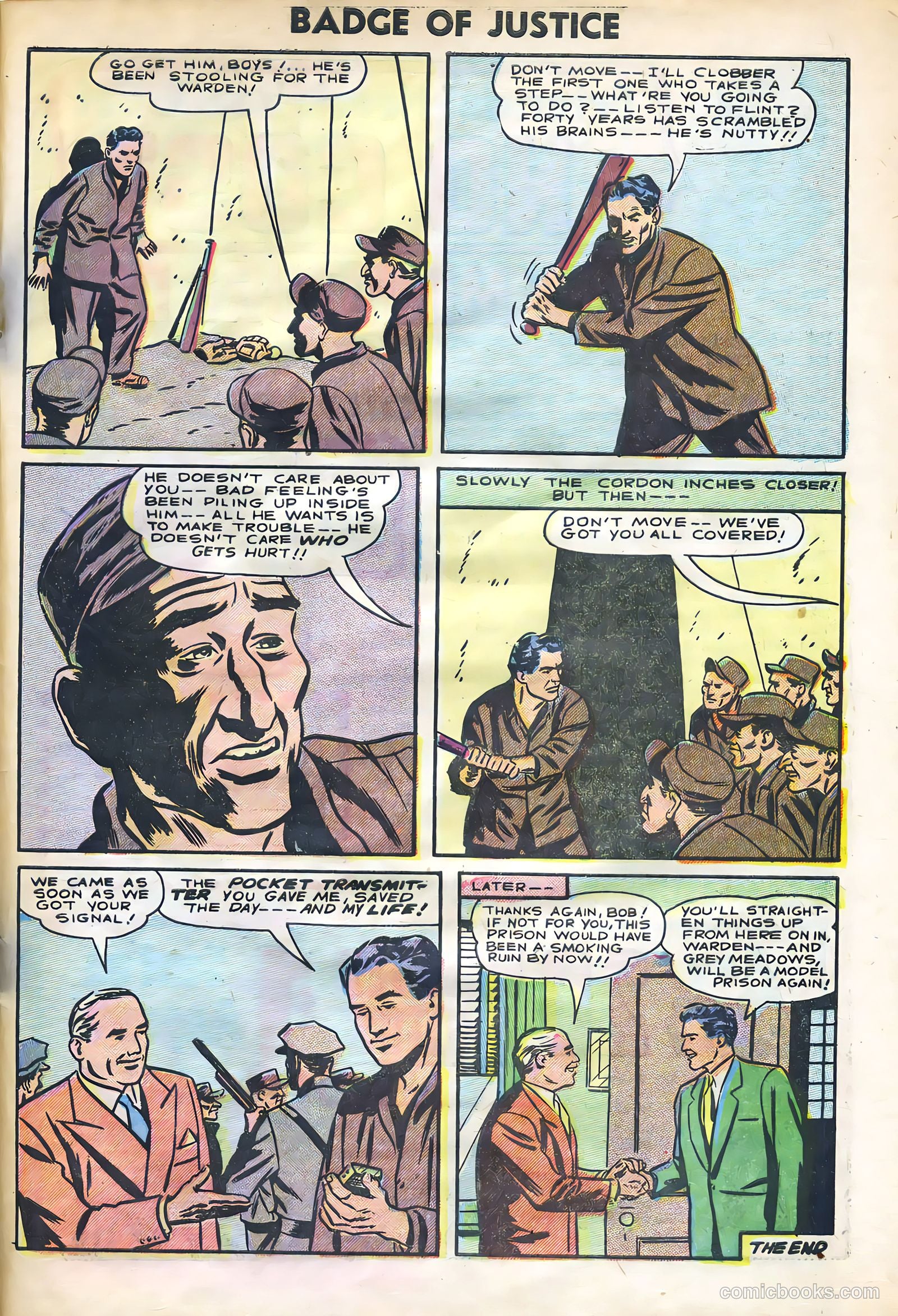 Badge of Justice #4 — page 33 of 36