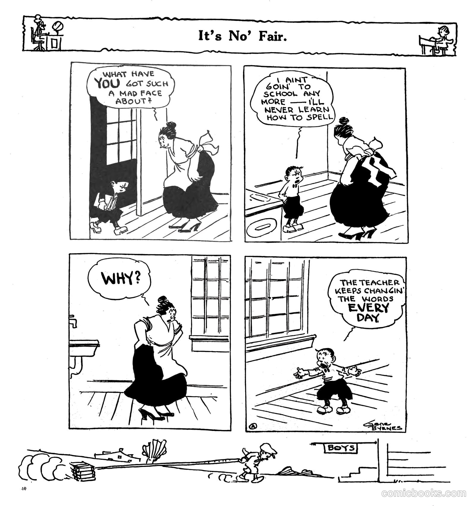 Reg'lar Fellers #1 — page 42 of 52