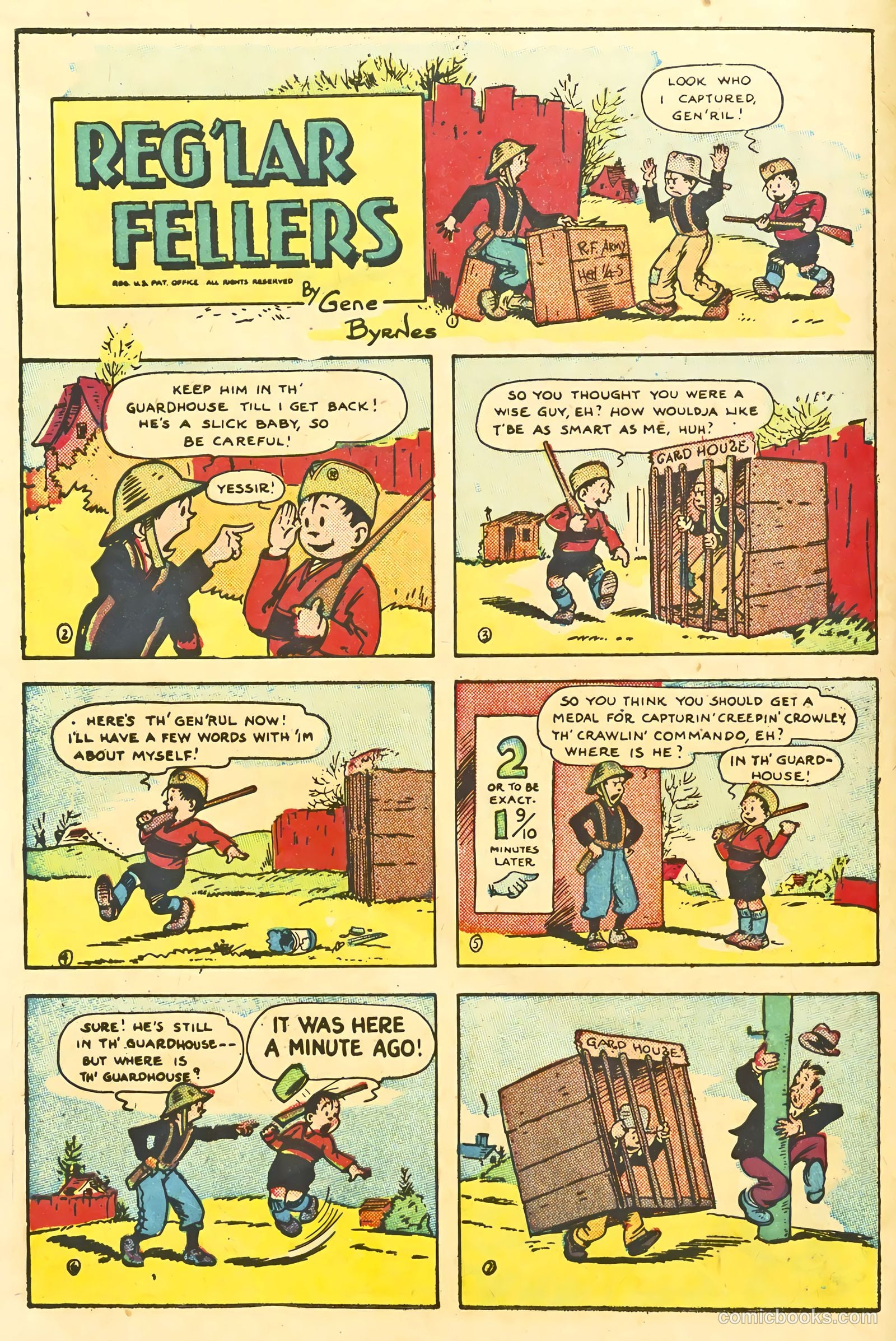 Reg'lar Fellers #5 — page 12 of 52